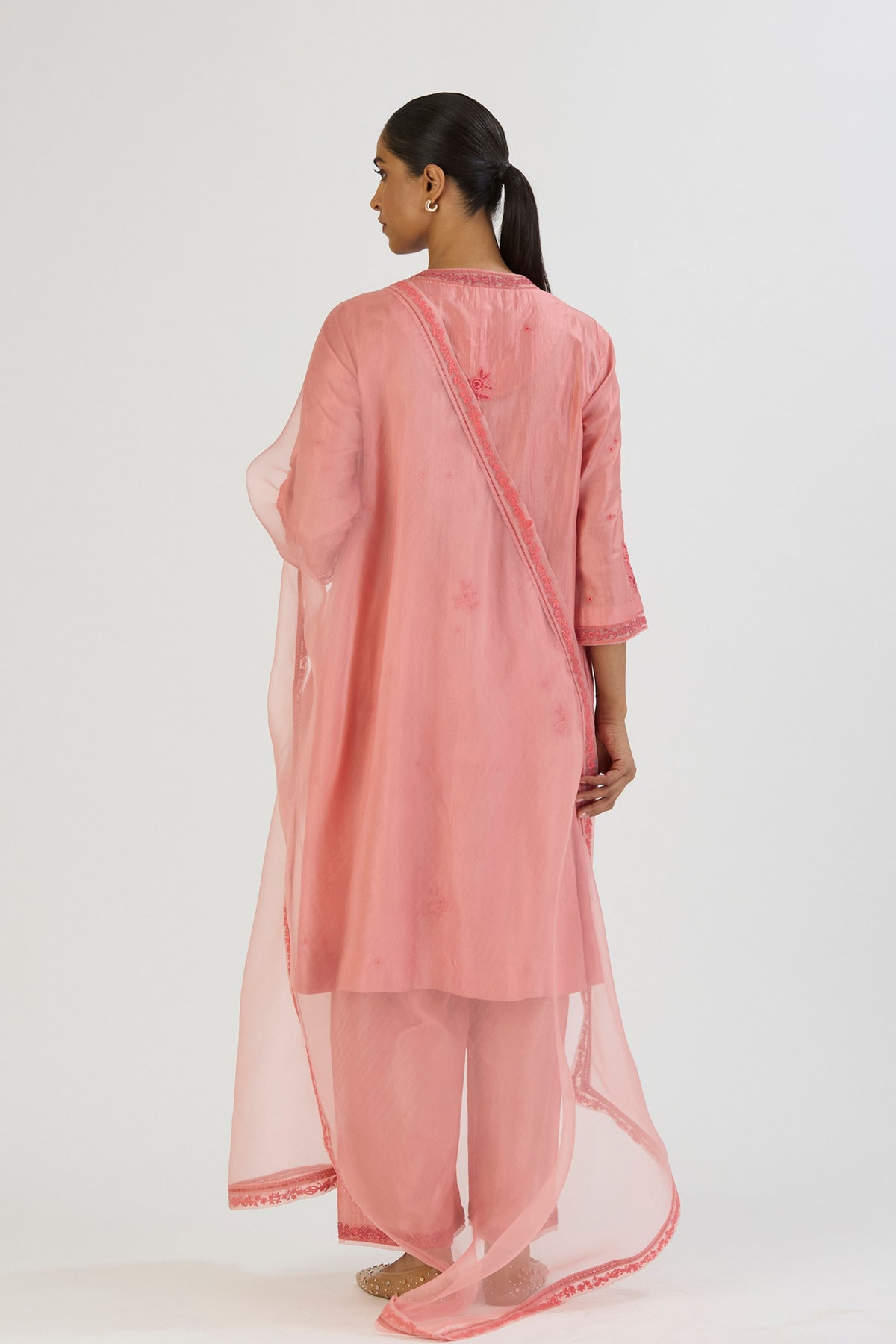 Pink Ojaswi Dupatta