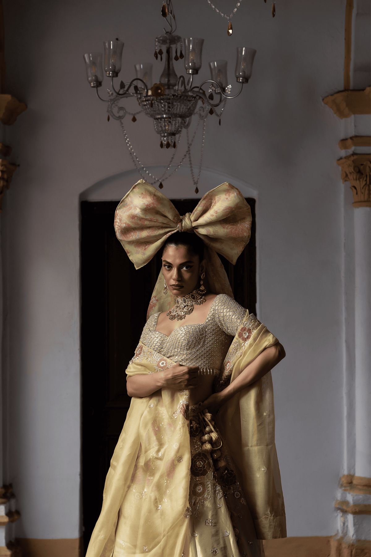 Golden Hue Bridal Lehenga