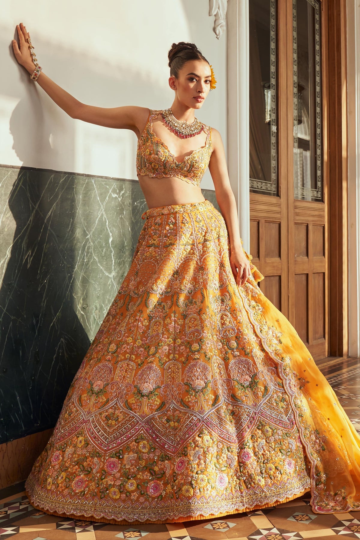 Daisy Lehenga Set