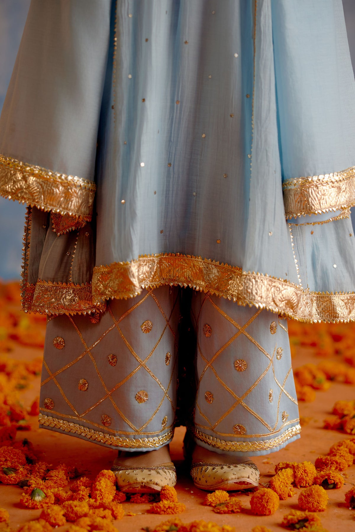 Gullu Band Anarkali Set