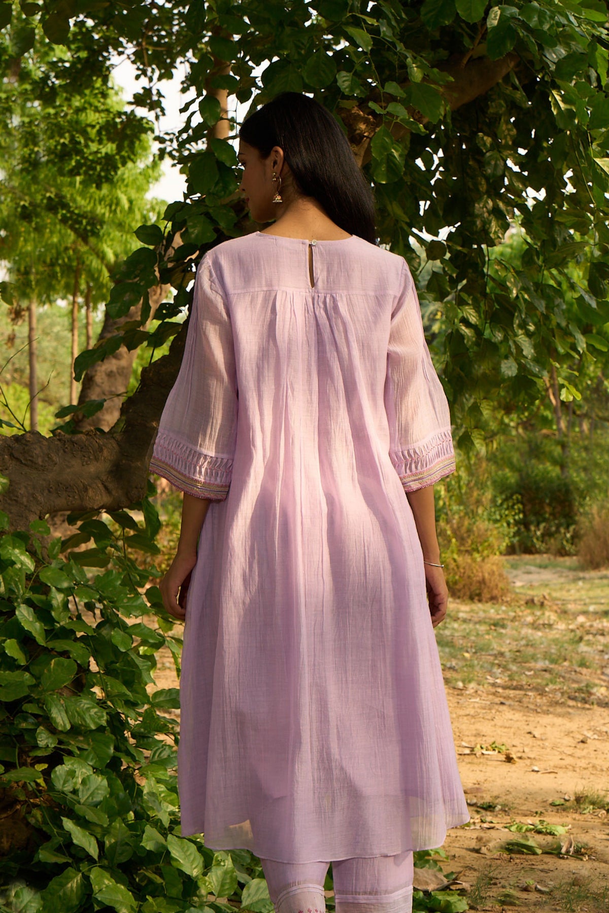 Delicate Pleats Kurta Set