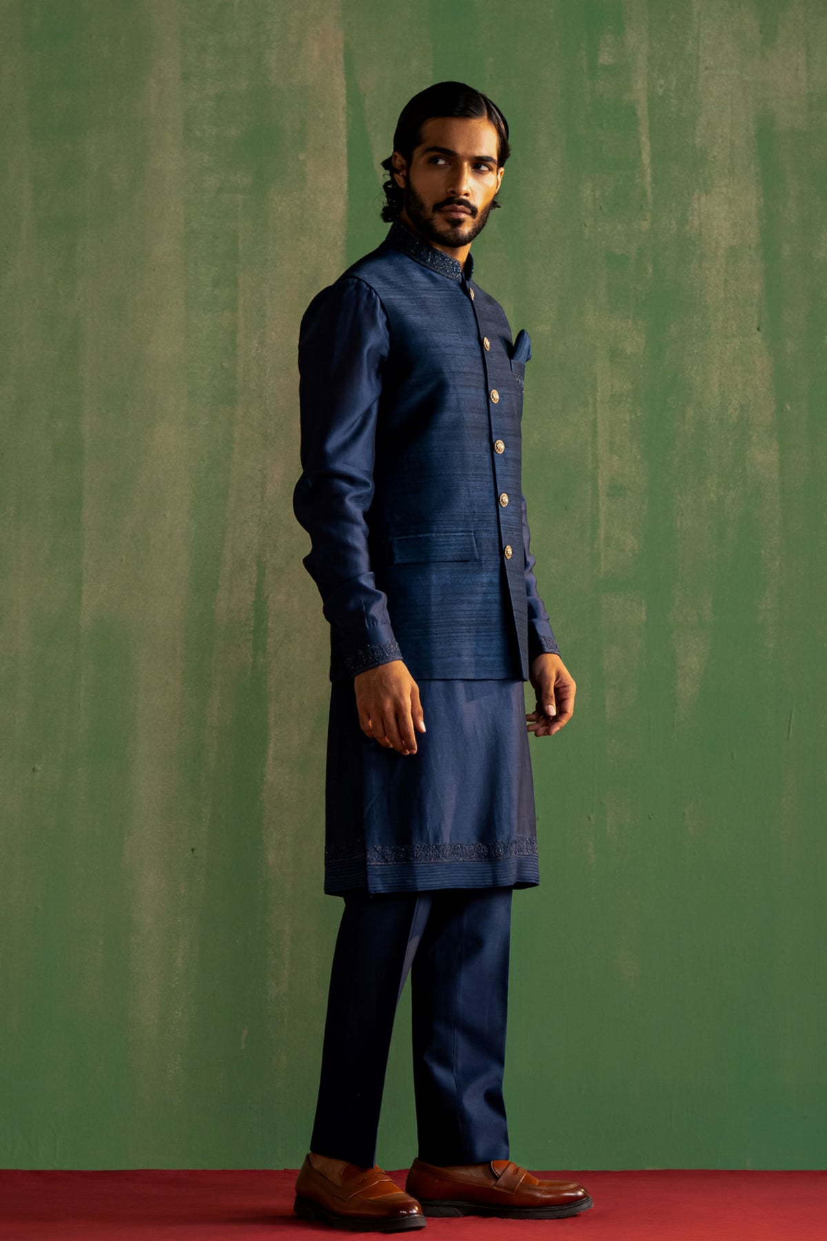 Kavish Midnight Bundi Set