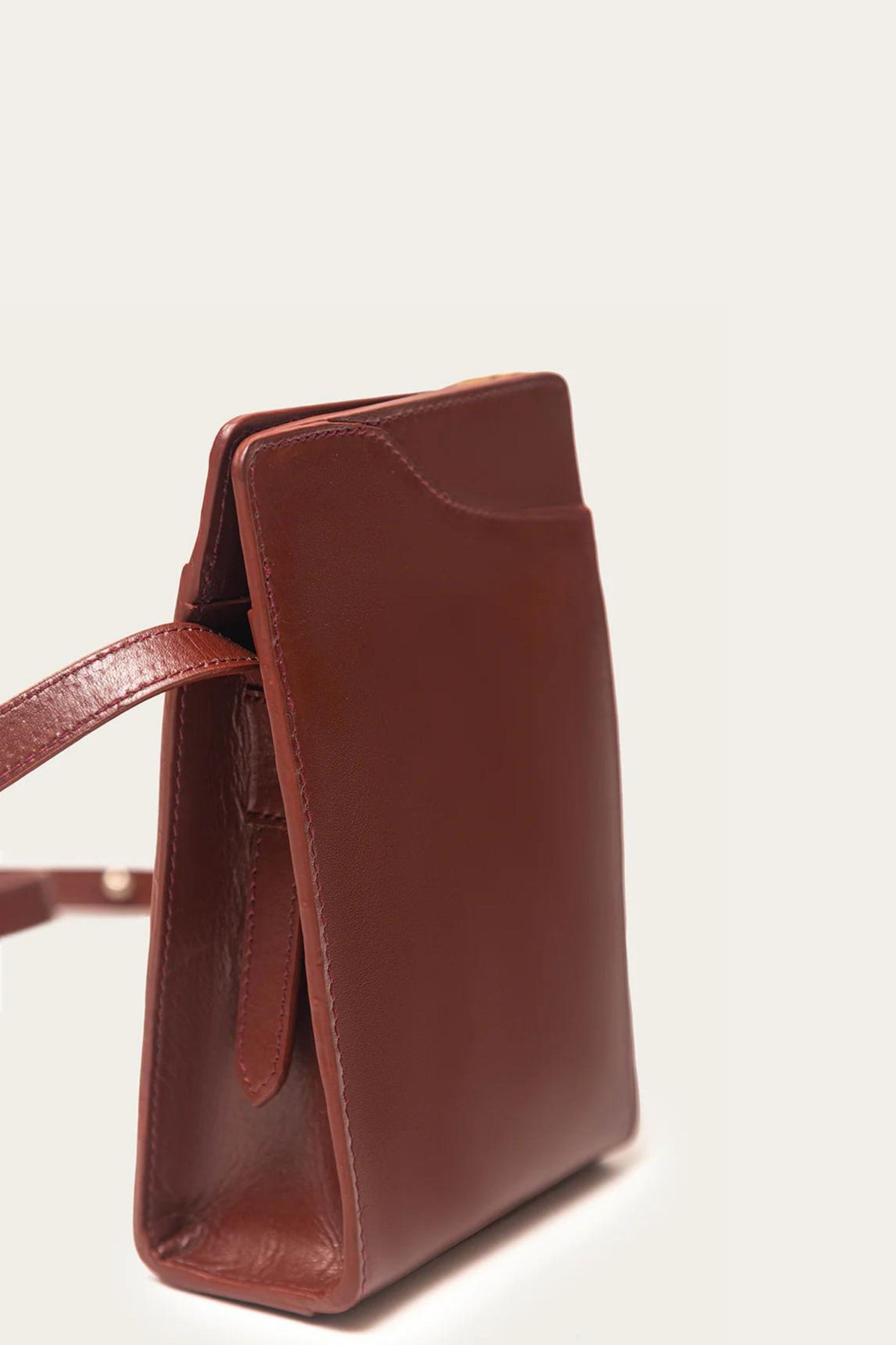 Adel Burgundy Phone Sling