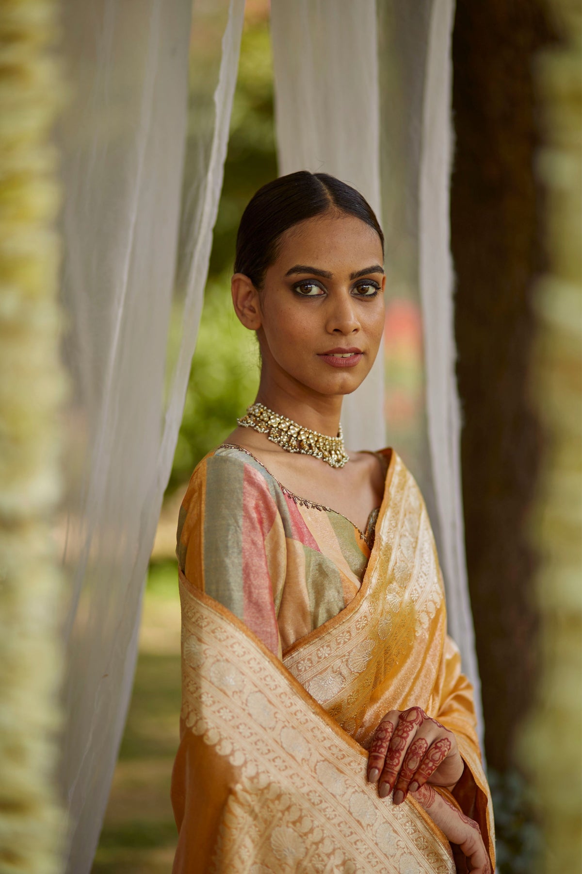 Kesari Asmi Saree