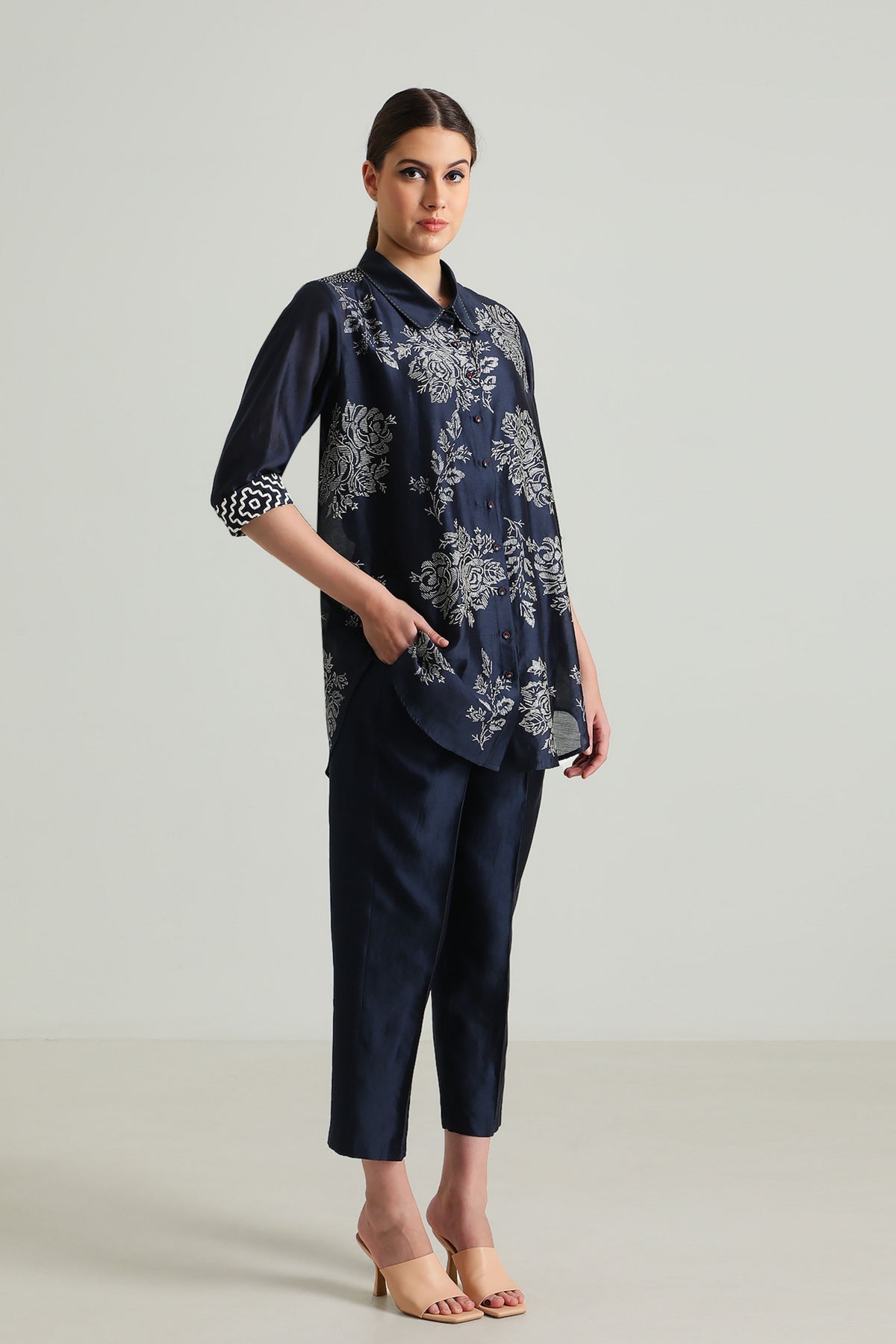 Indigo Wild Shirt and Pant Set