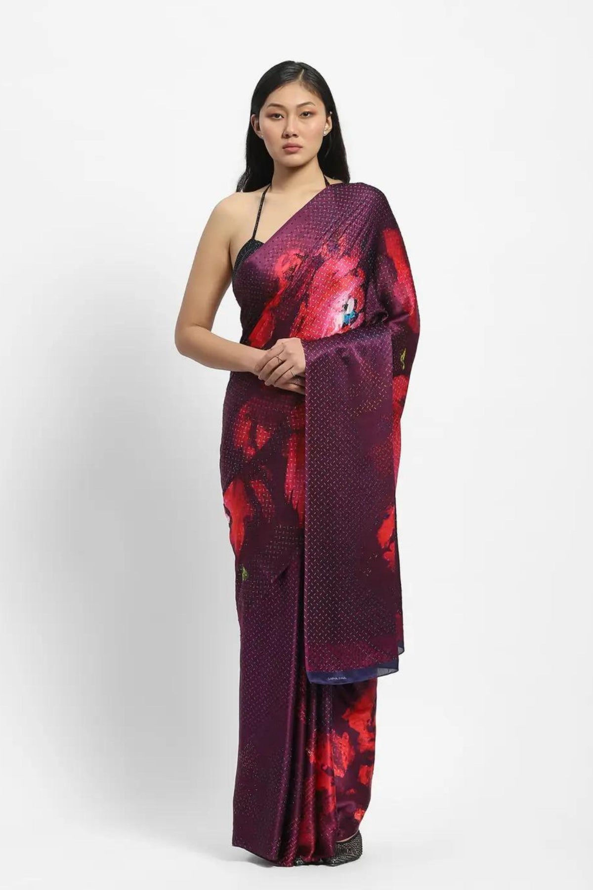 Lily Nebulae Saree