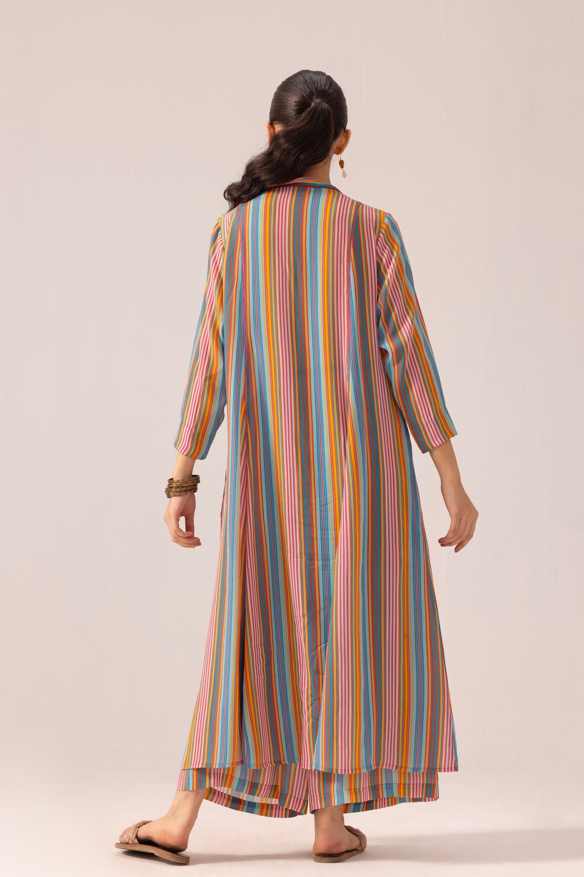 Thea Multicolor Crepe Kurta Set