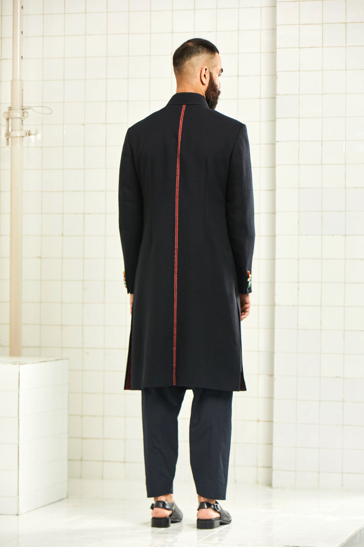 Saej Classic Wool Sherwani