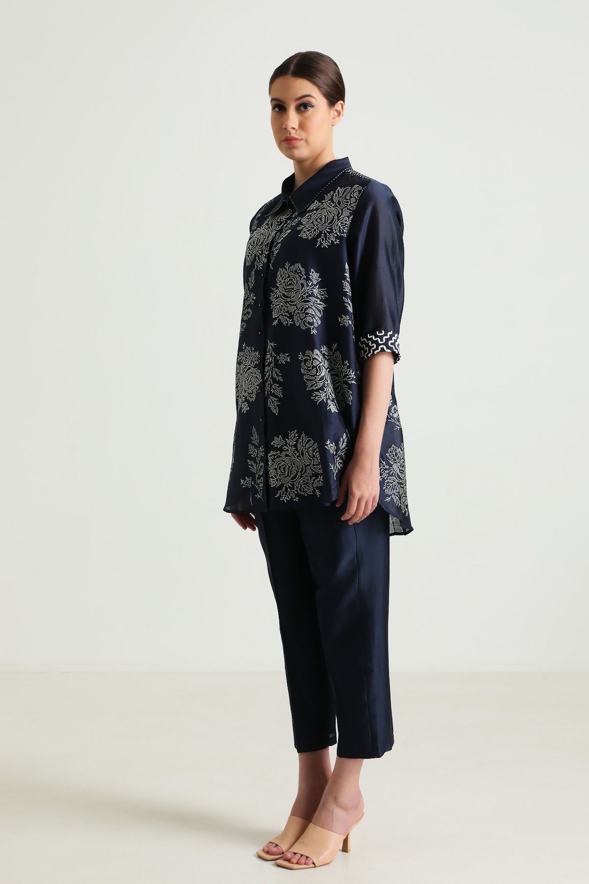 Indigo Wild Shirt and Pant Set