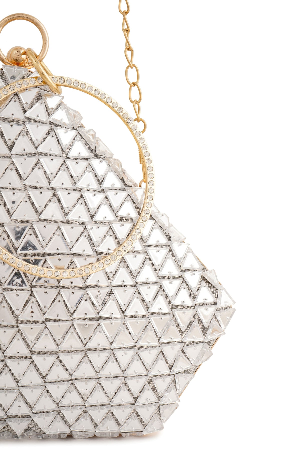 Dazzling Diamond Clutch