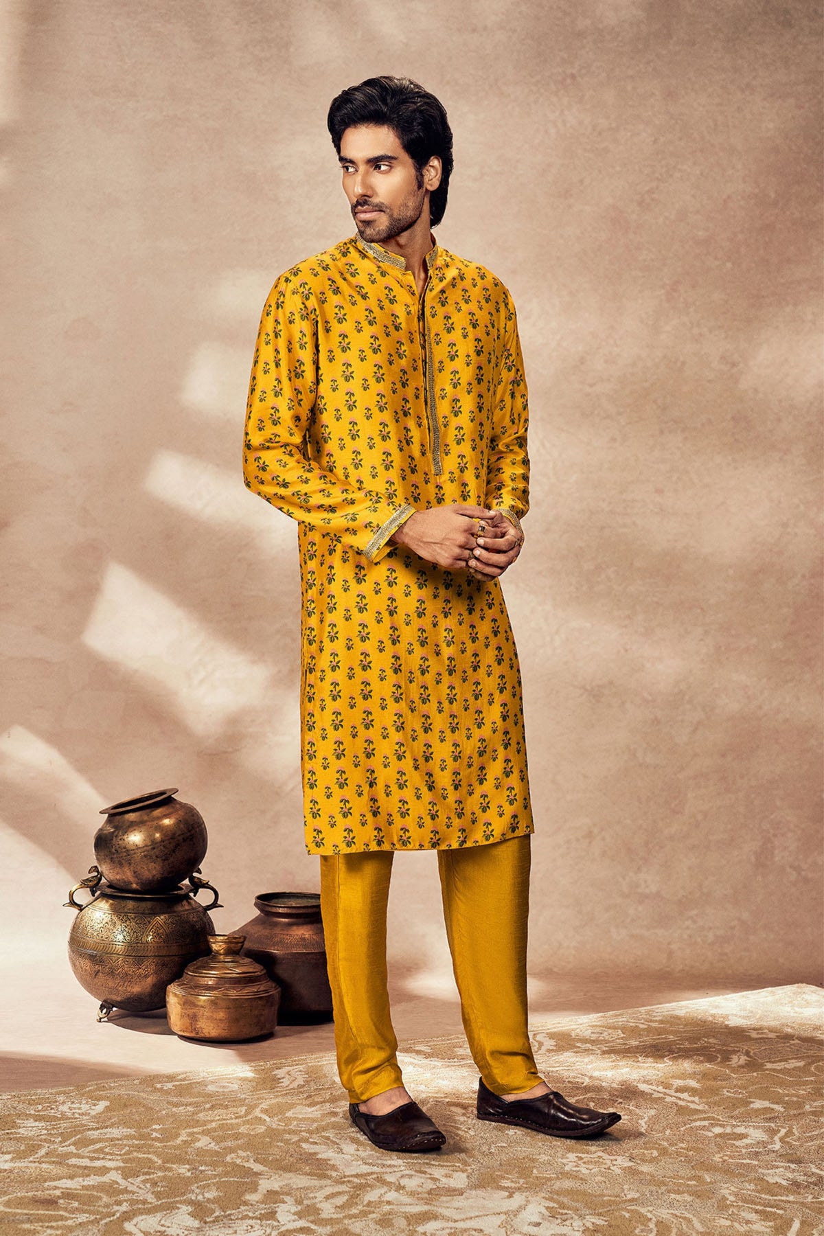 Yellow Pixie Dust Kurta Set