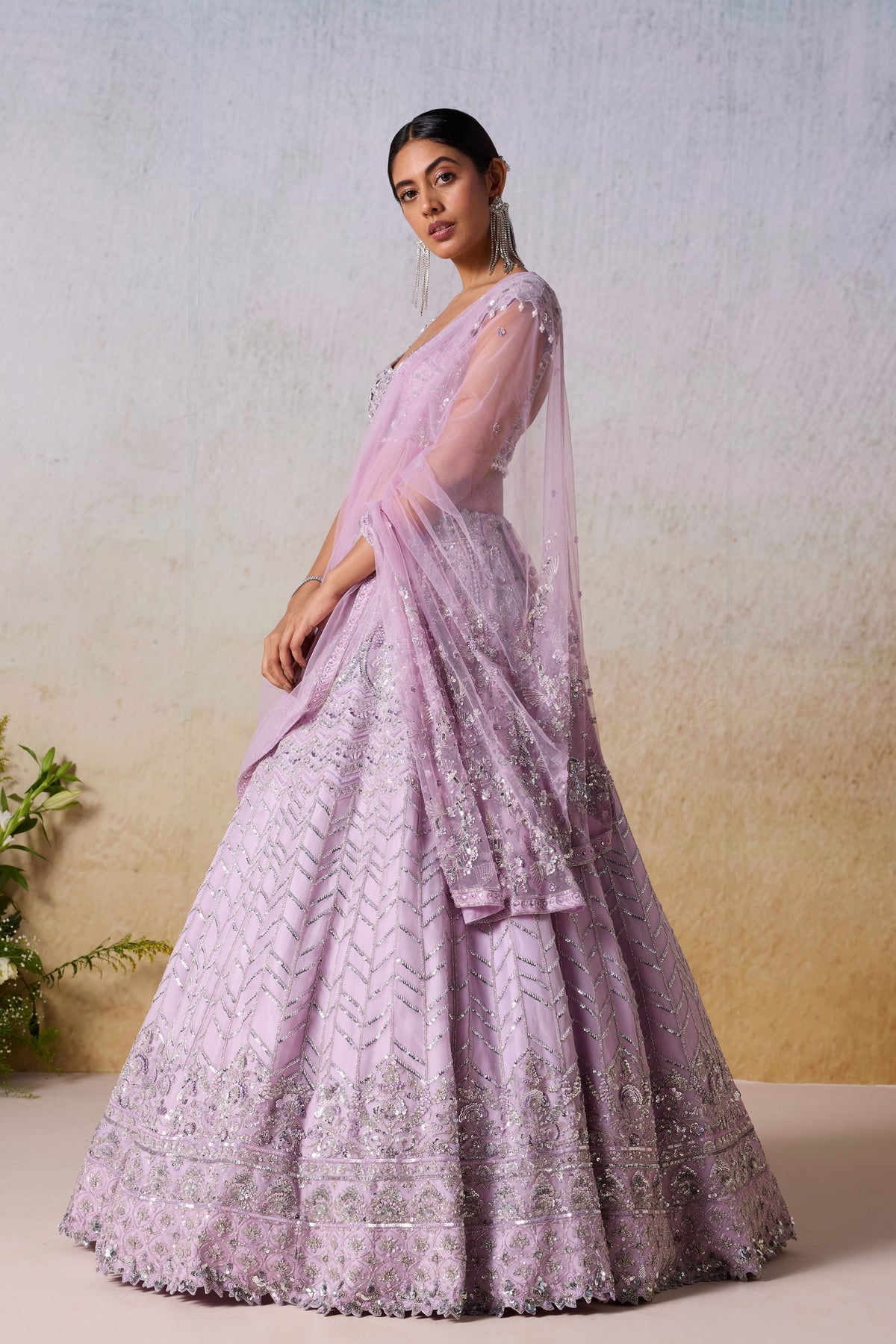 Lavender Hush Lehenga