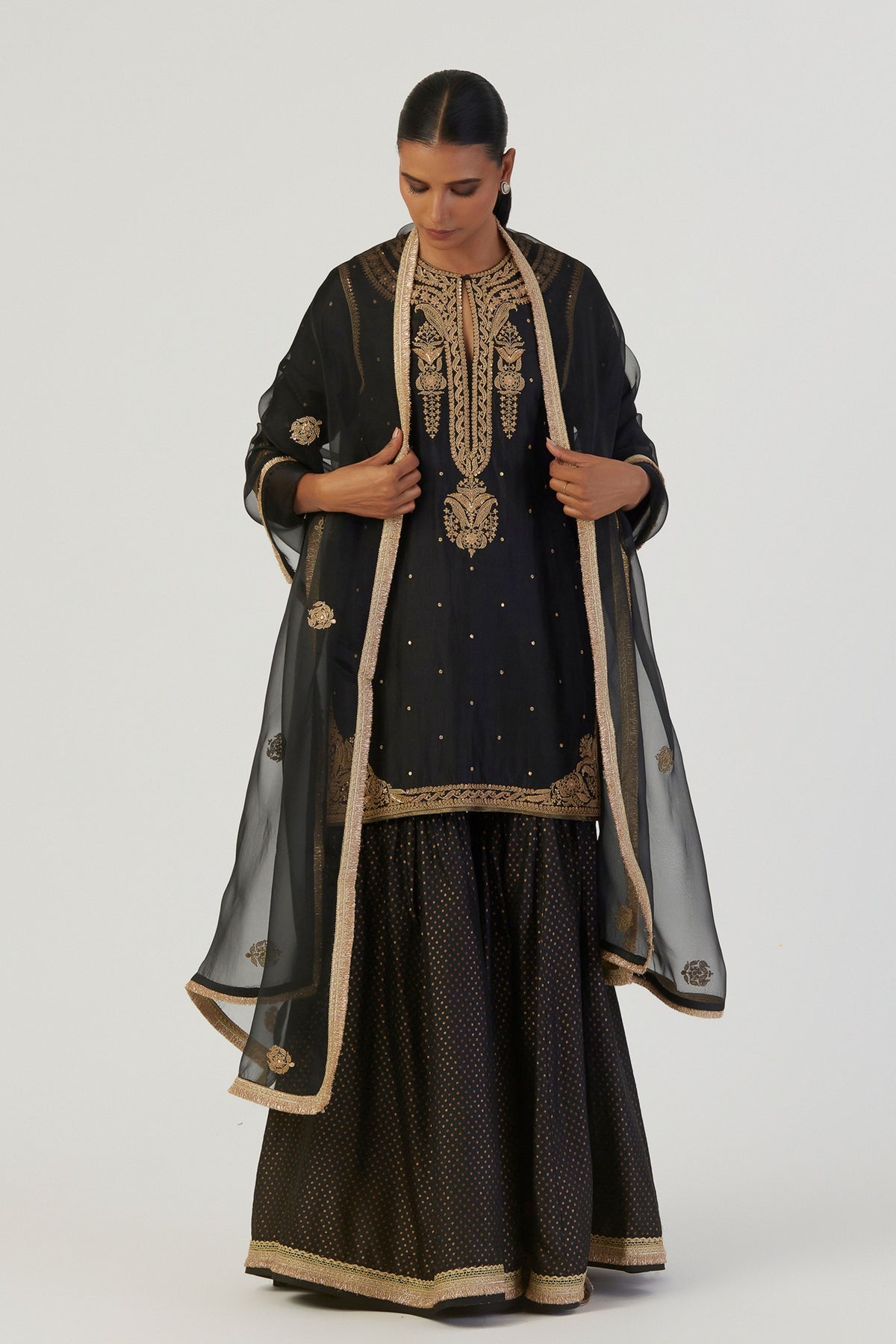 Raga Black Dupatta