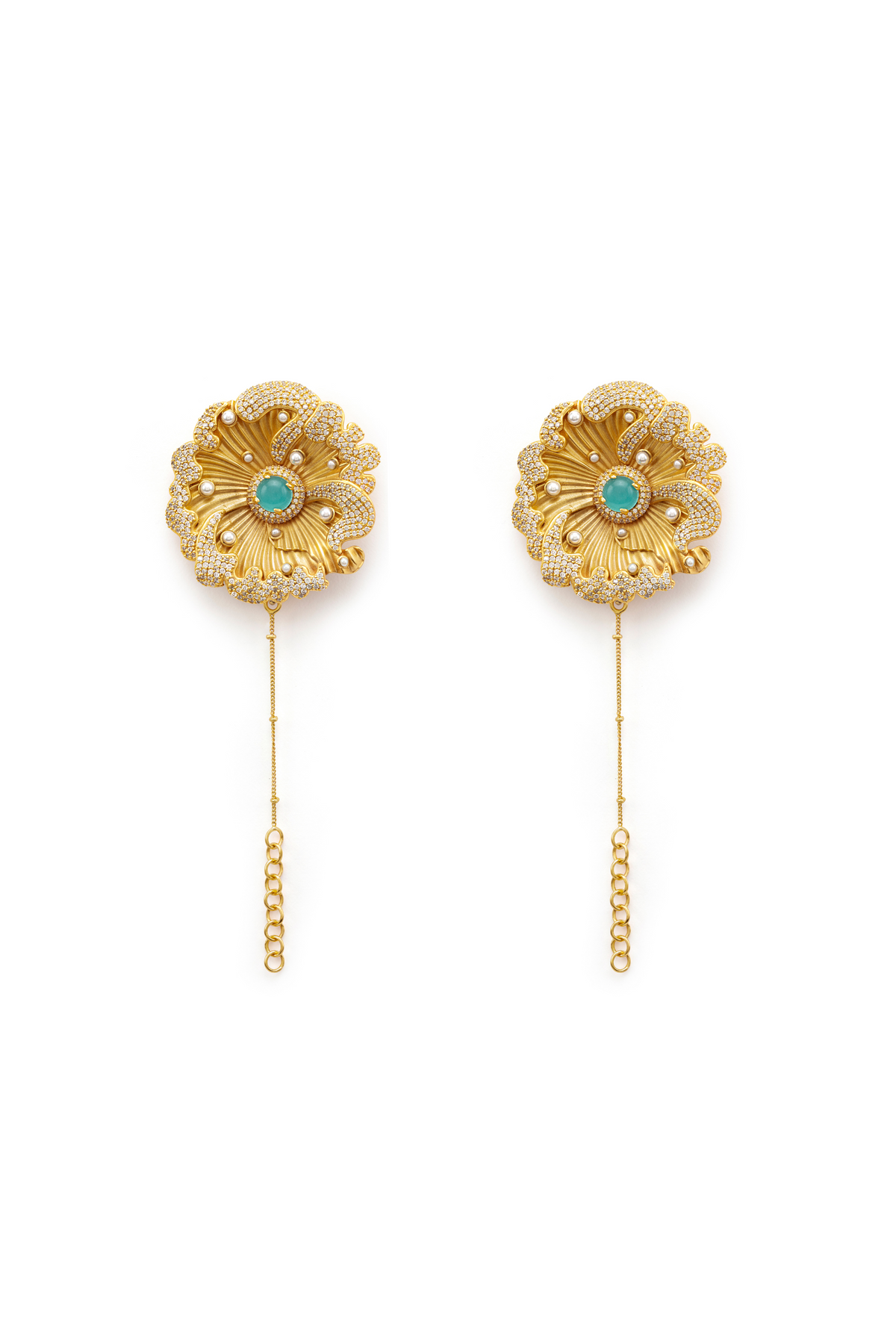 Odeta Floral Studs