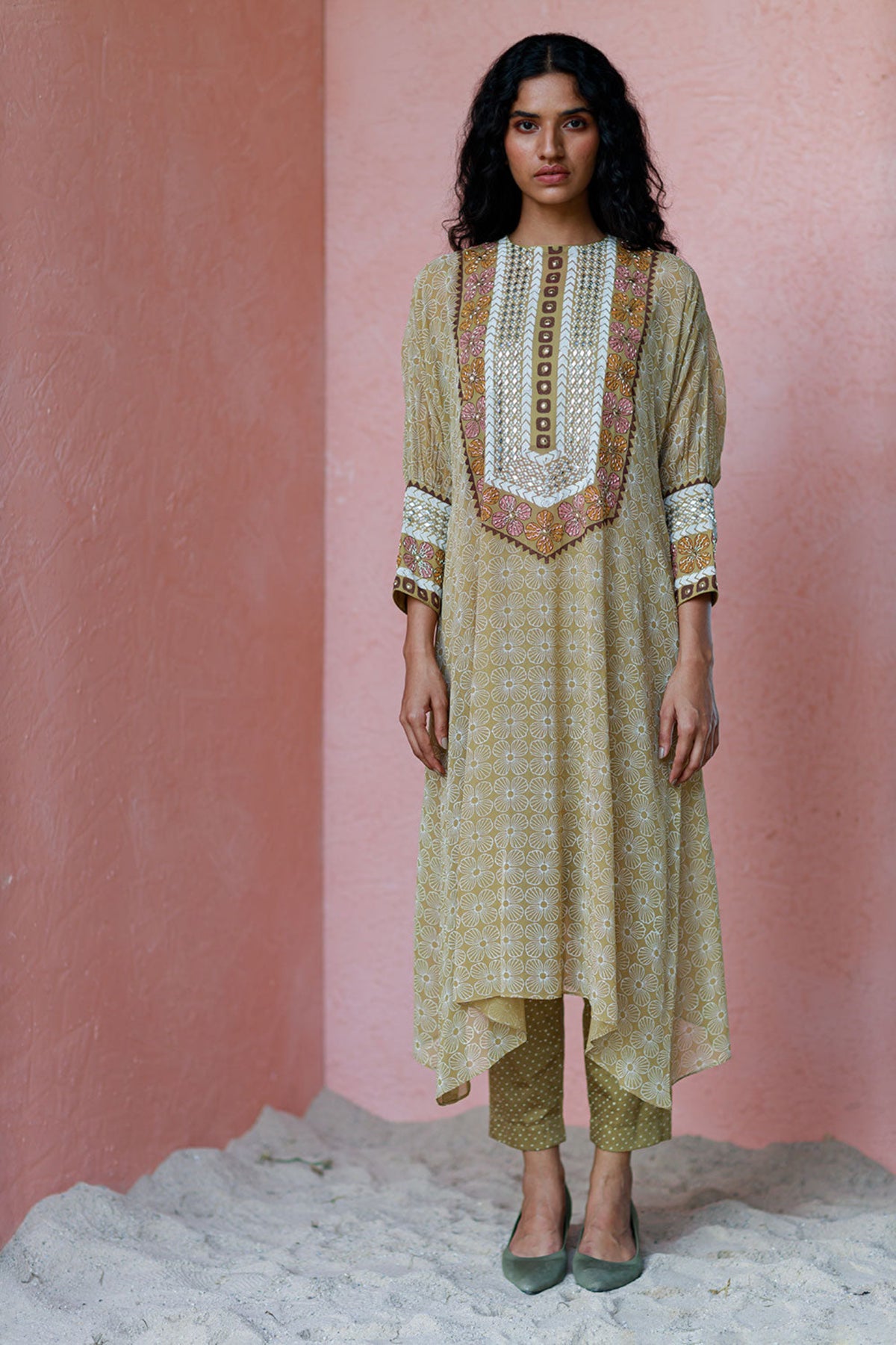 Moss isil kurta set