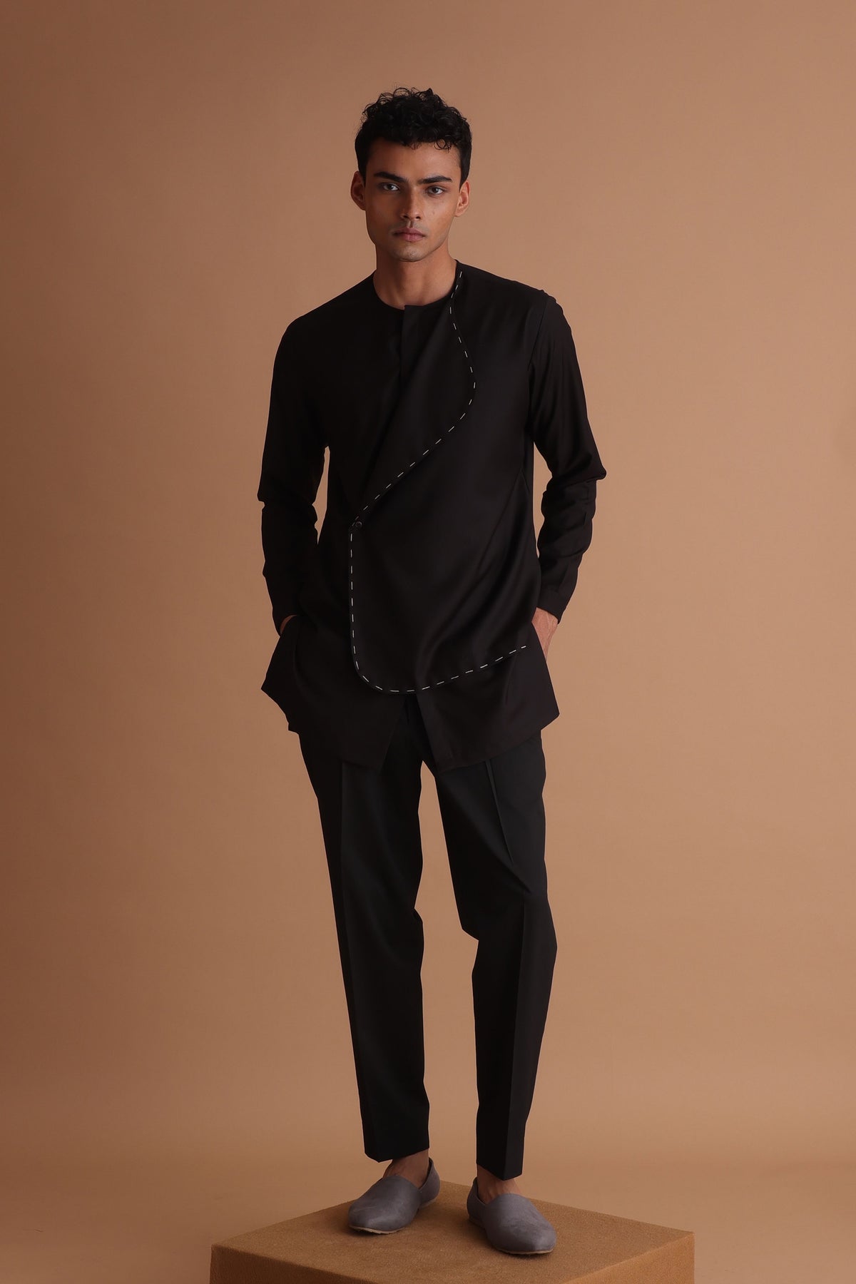 Black Kurta