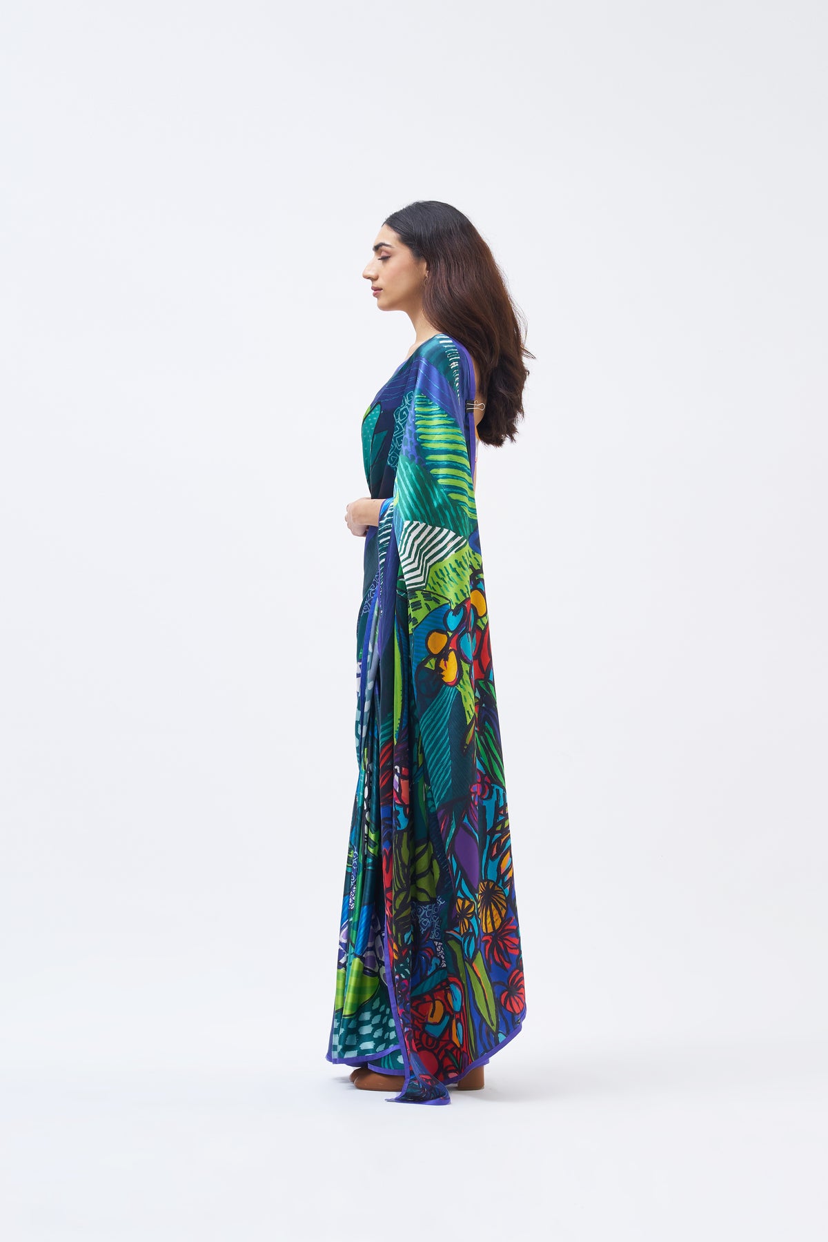 Guinea Reef Saree