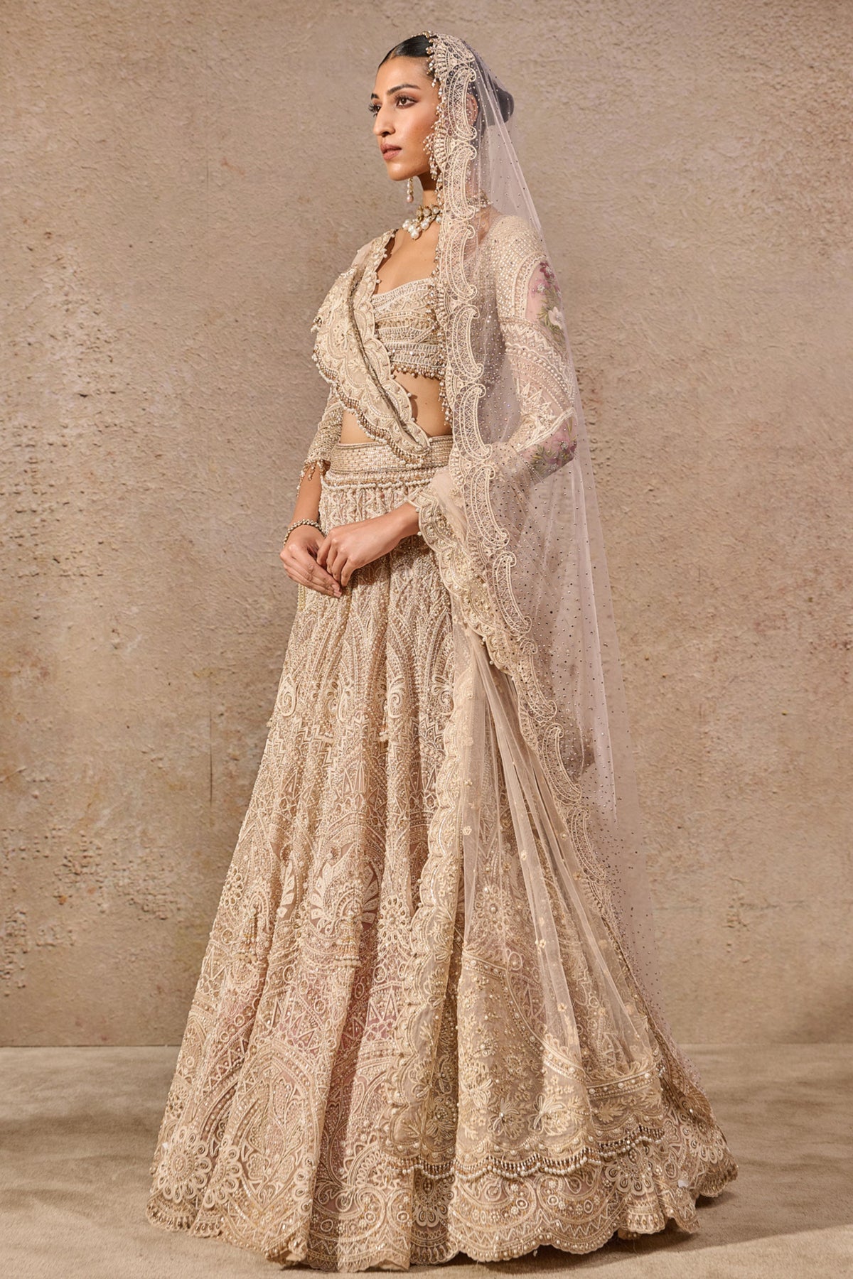 Blush Embroidered Lehenga Set