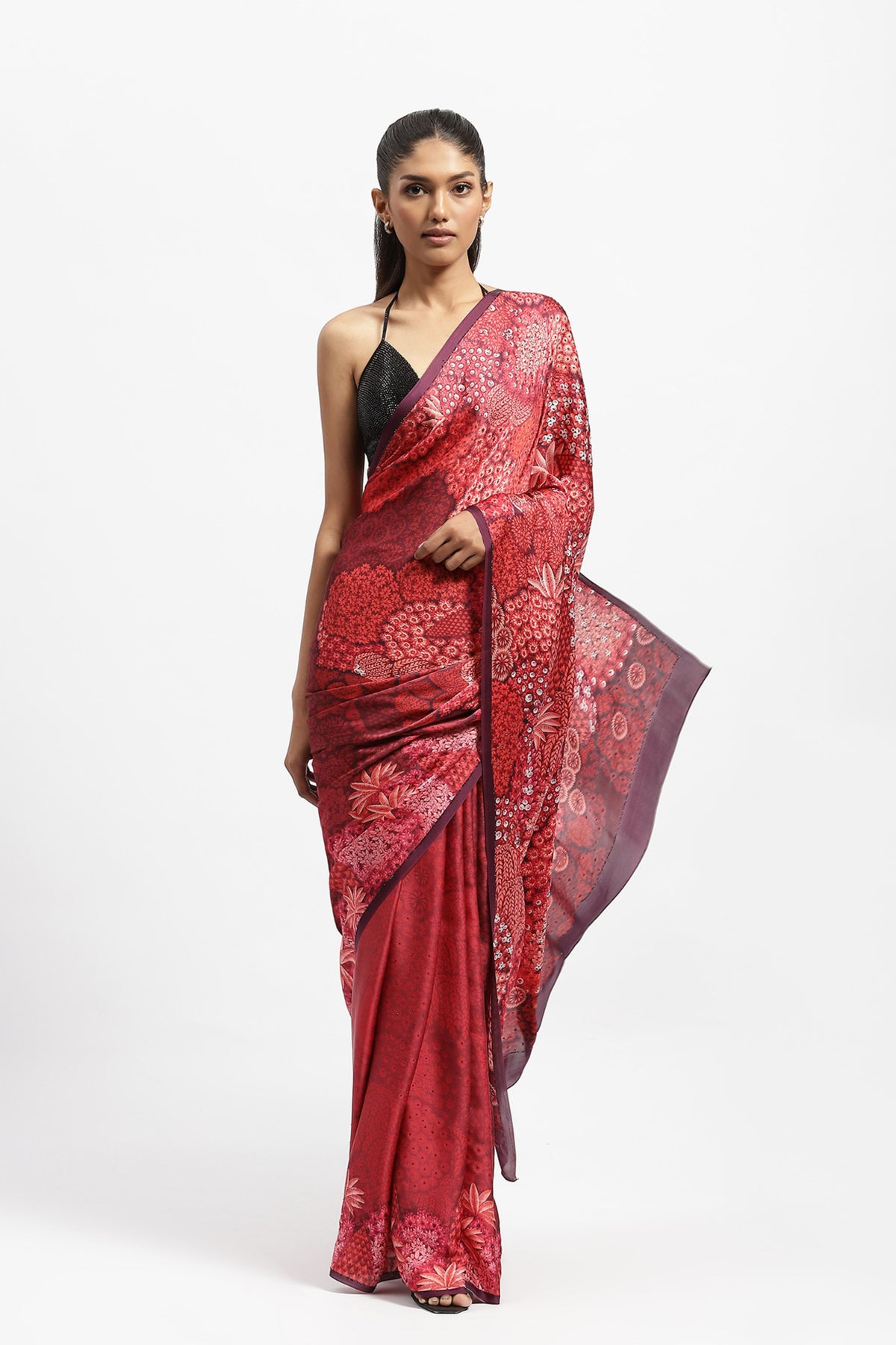 Maple&#39;s Shade Embellished Saree