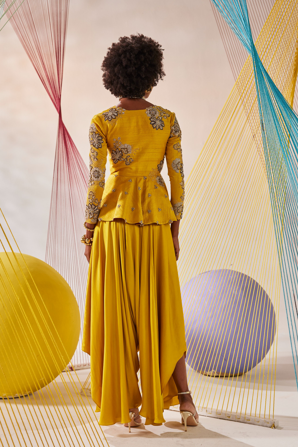 Mustard Suhana Co-ord Set