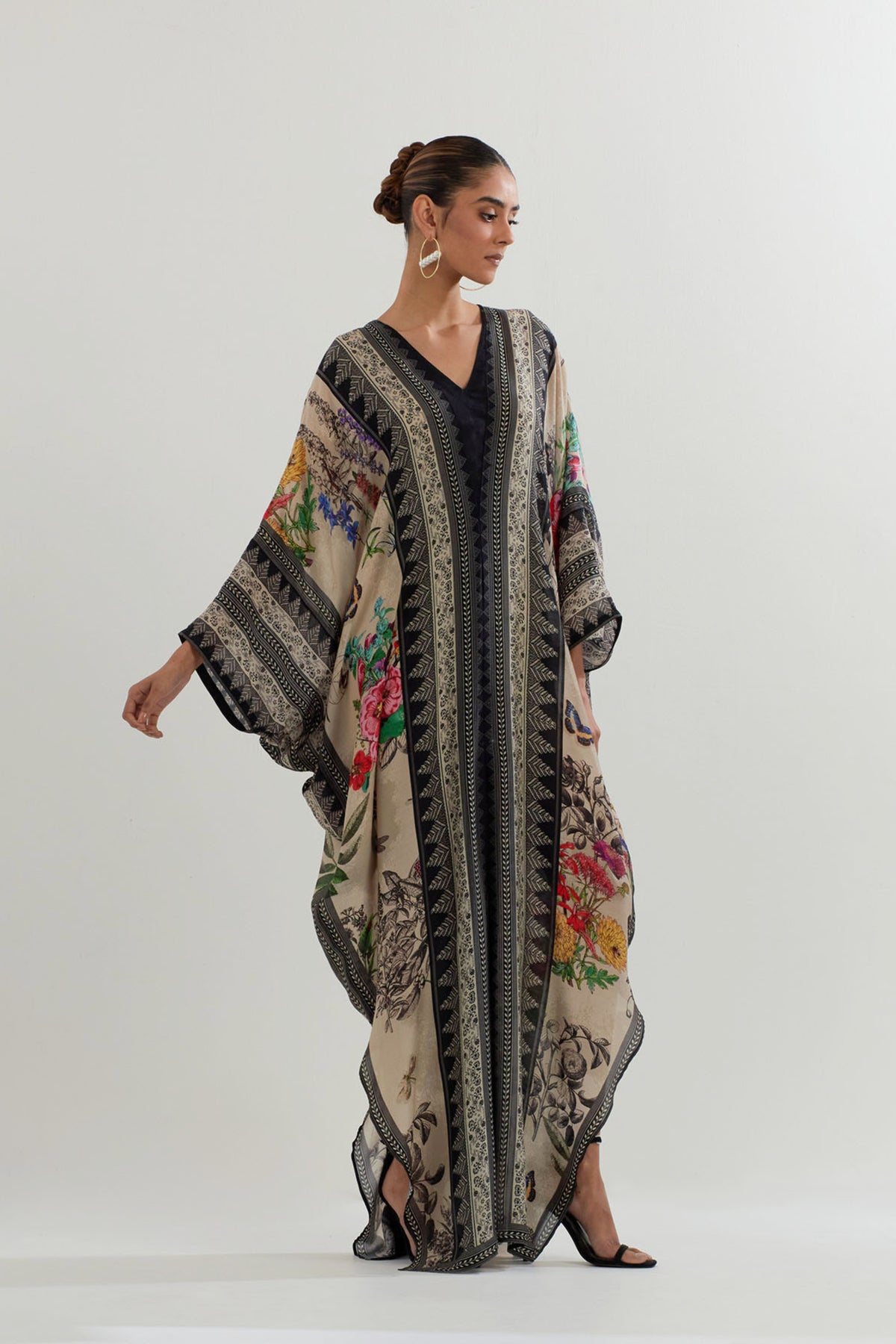 Botanical Printed Kaftan