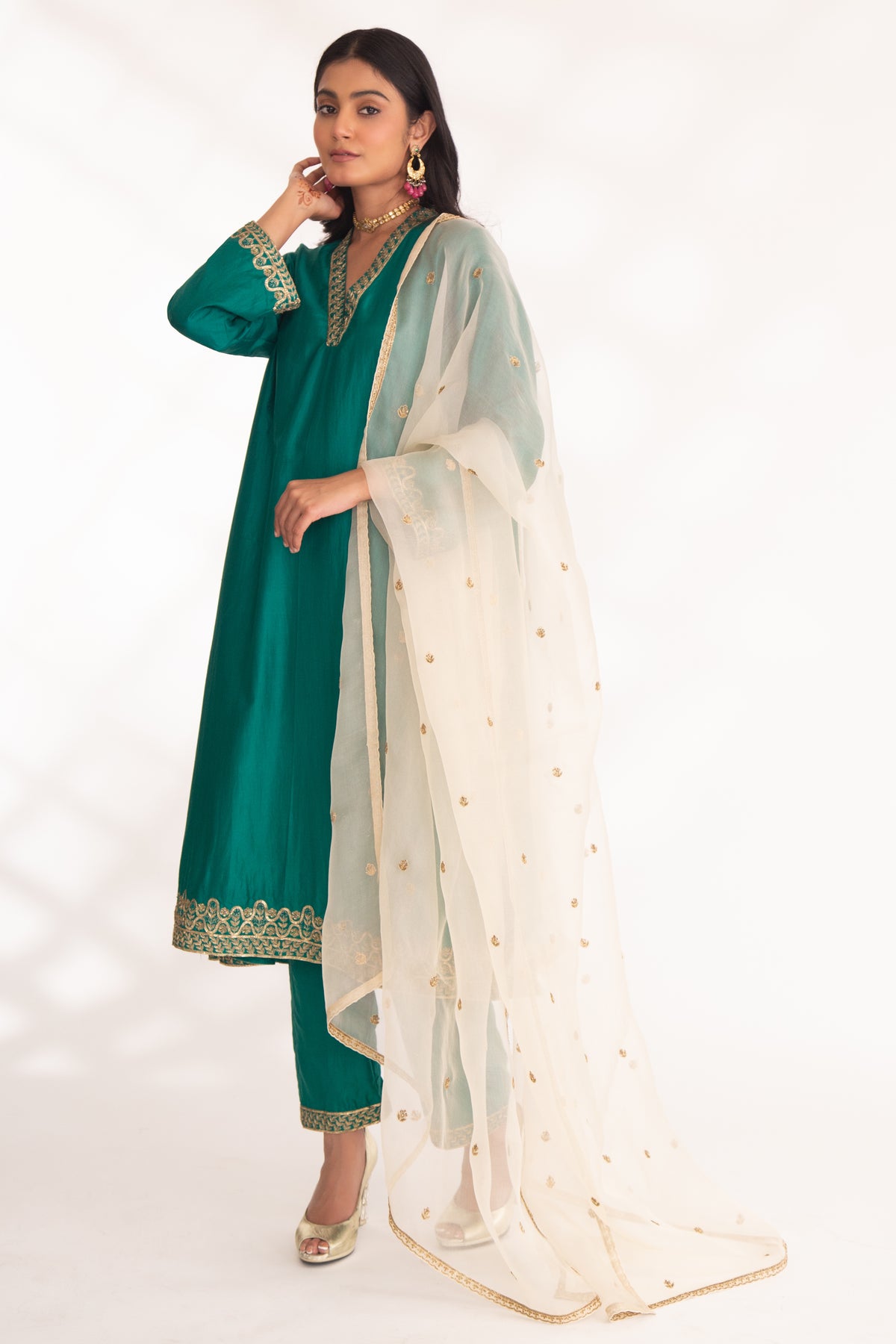 Ivory Vanika Dupatta