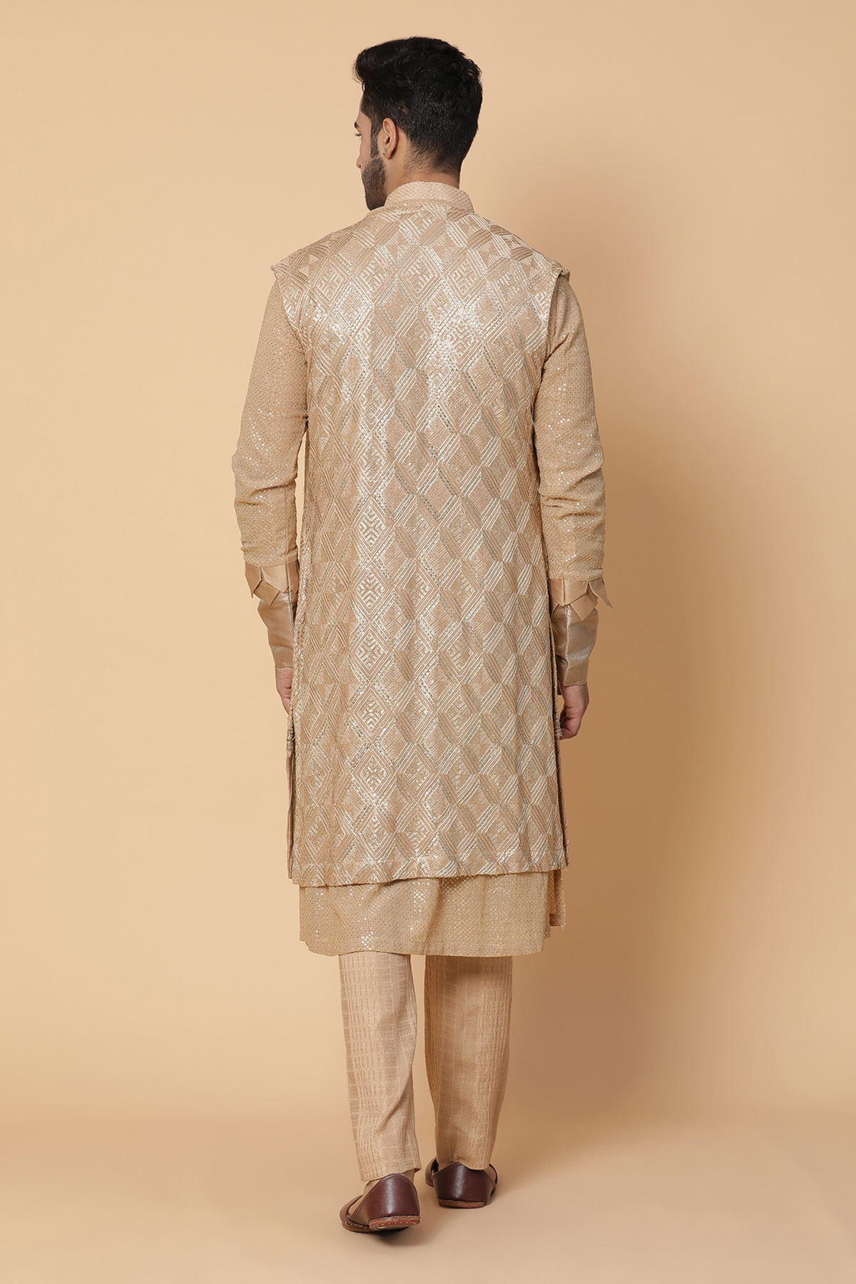 Lehar kurta jacket set