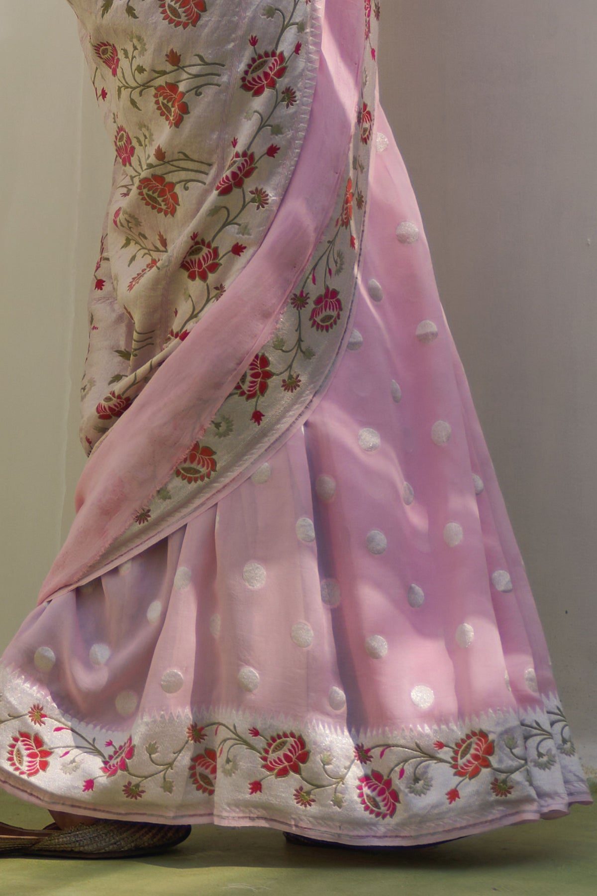 Aboli Pink Saree