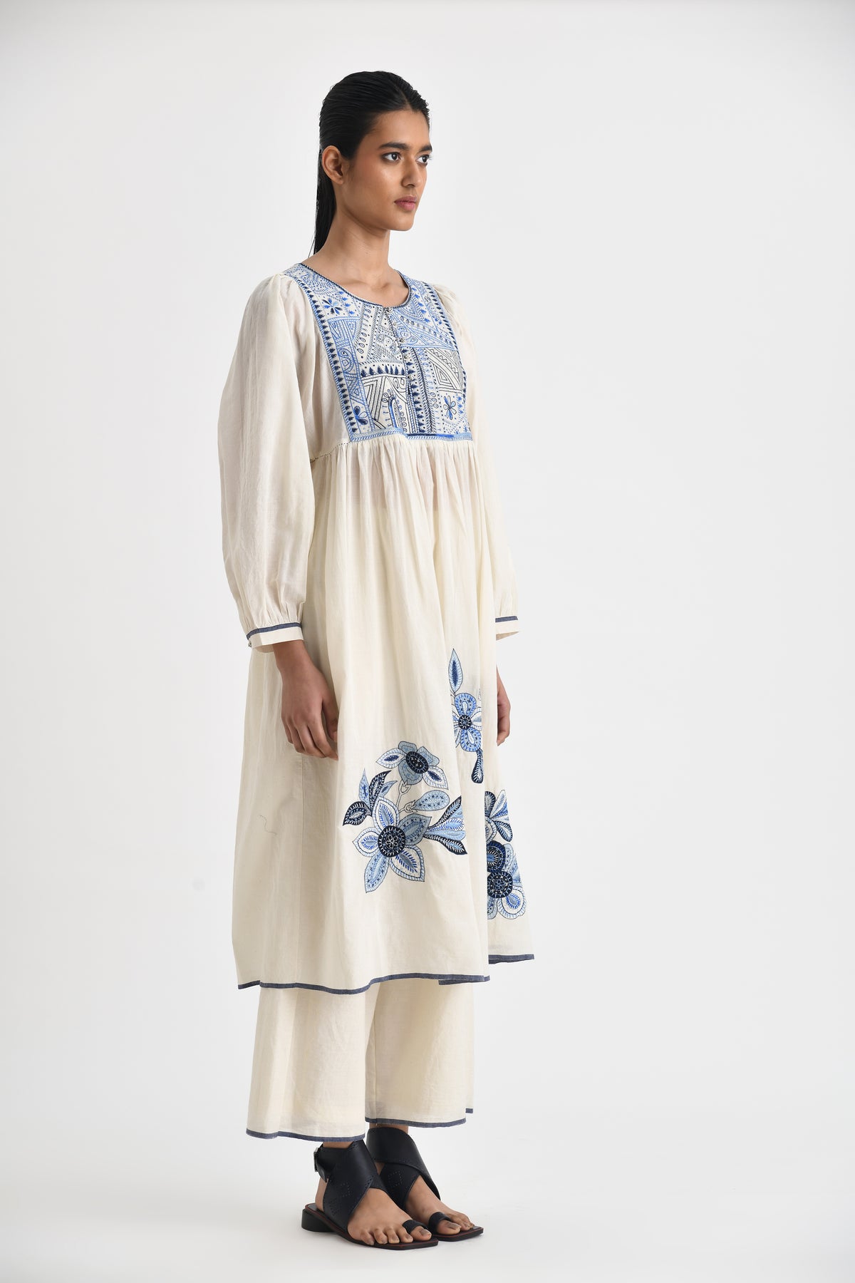 Adria Embroidered Dress