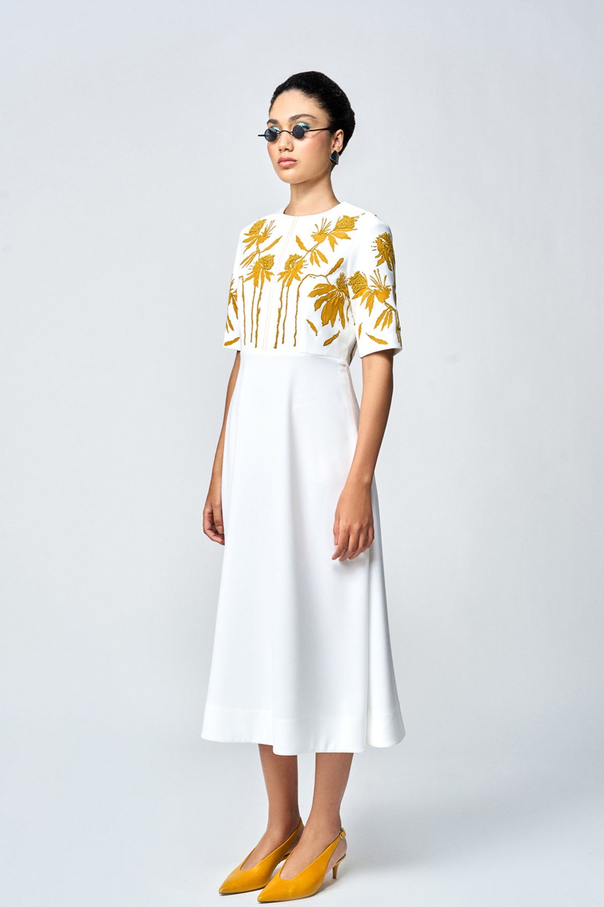 Ivory Midi Dress