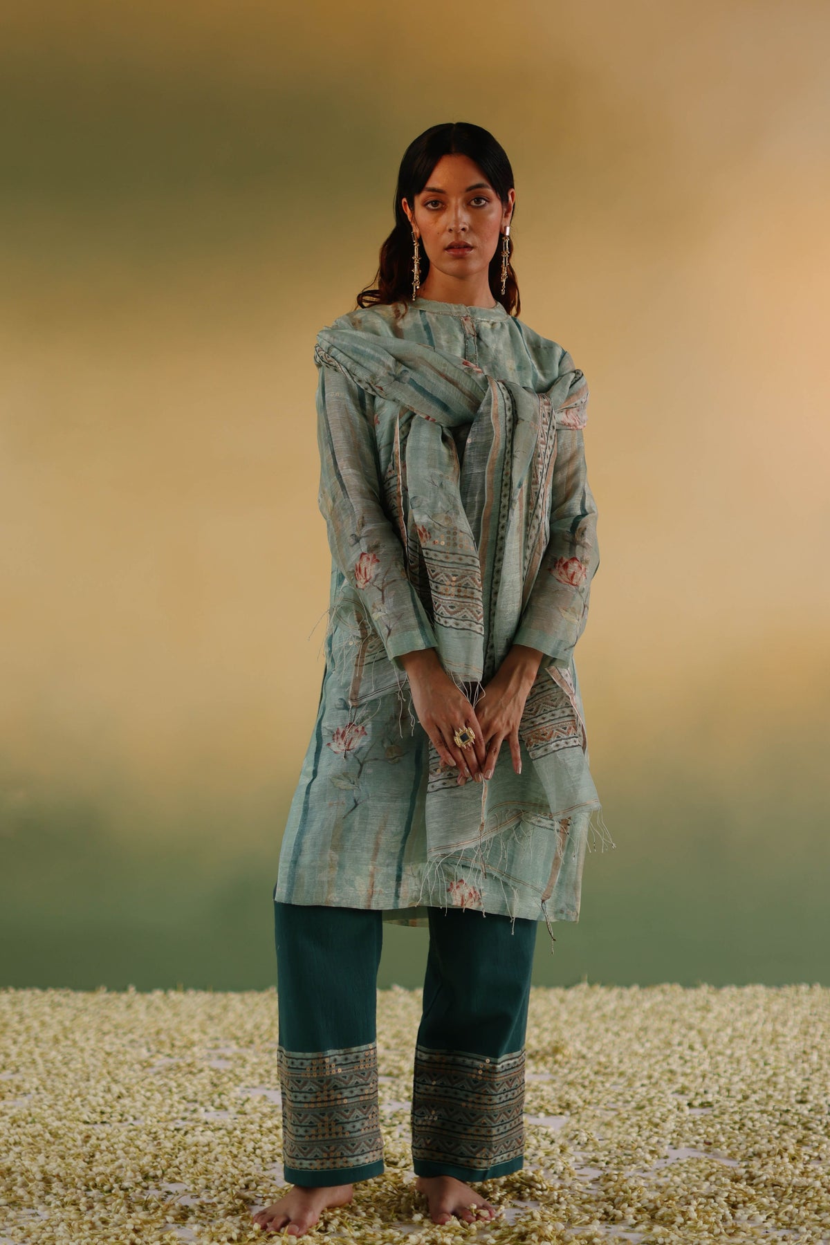 Bhuman Green Kurta Set