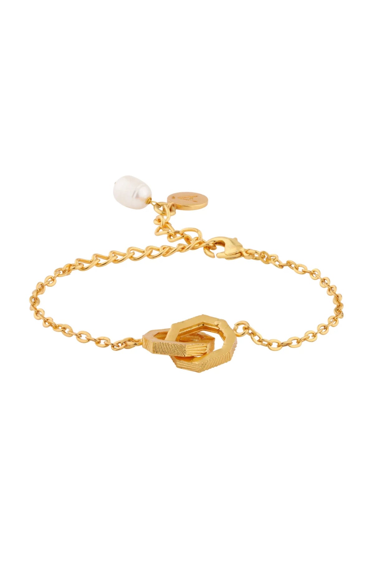 Golden Hex Bracelet