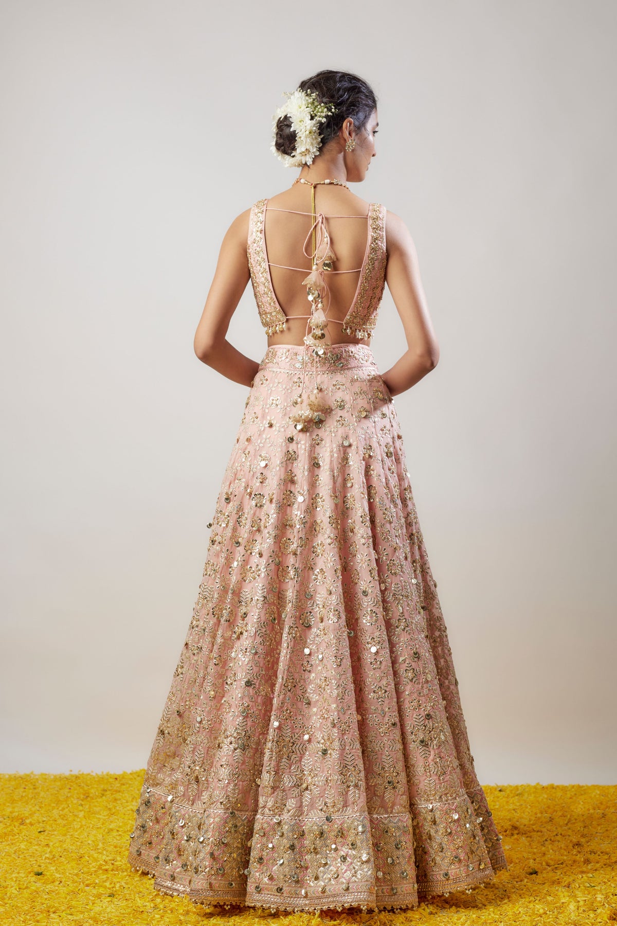 Rashmi Blush Pink Lehenga Set