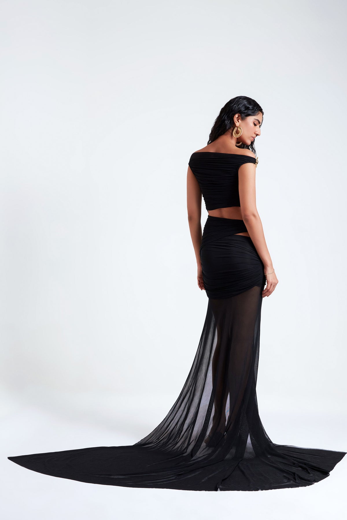 Lilia Black Gown