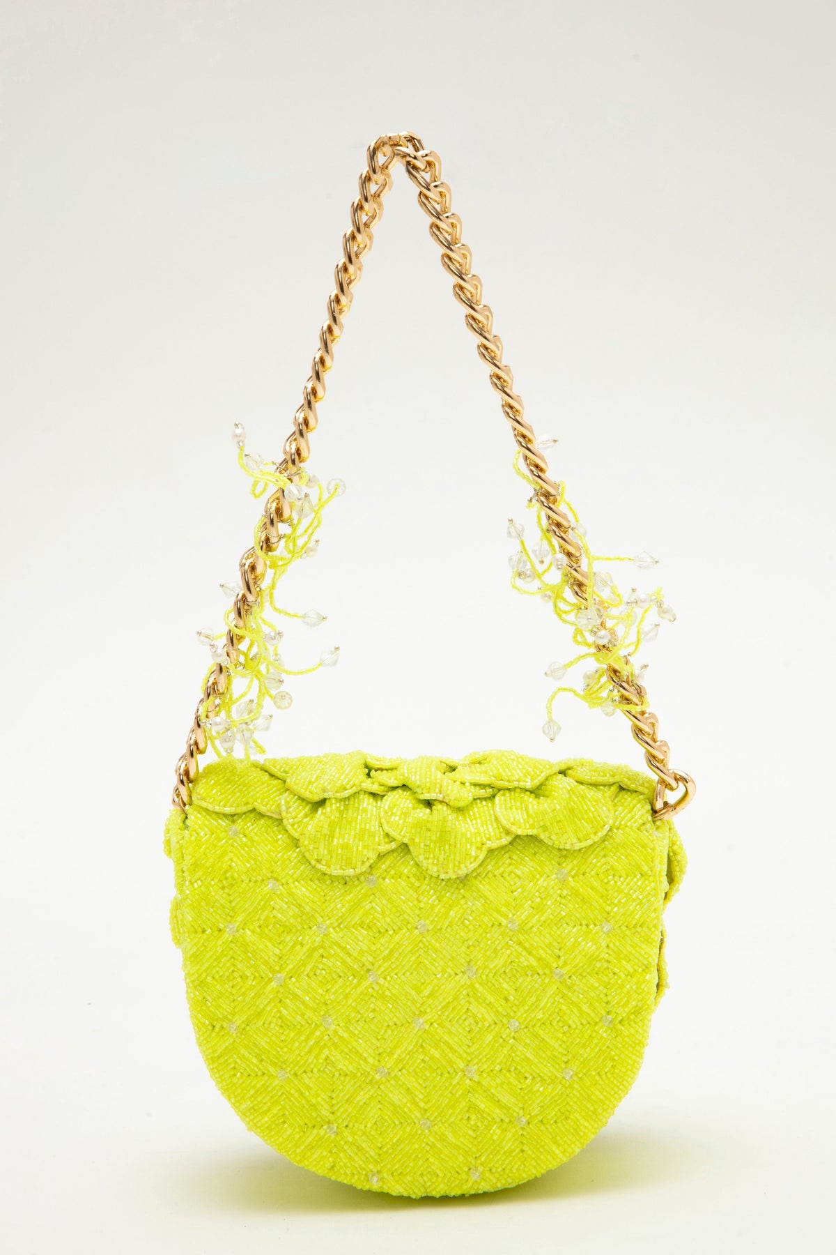 Coco Beaded Mini – Electric Lime