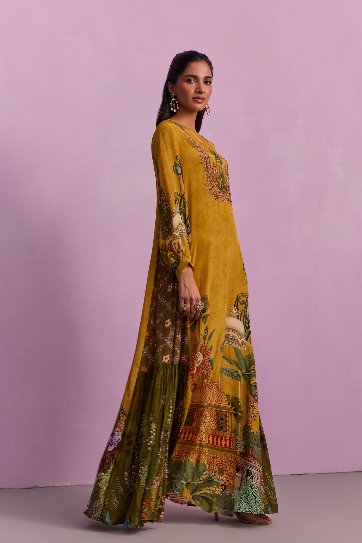 Mustard Naisa Dress