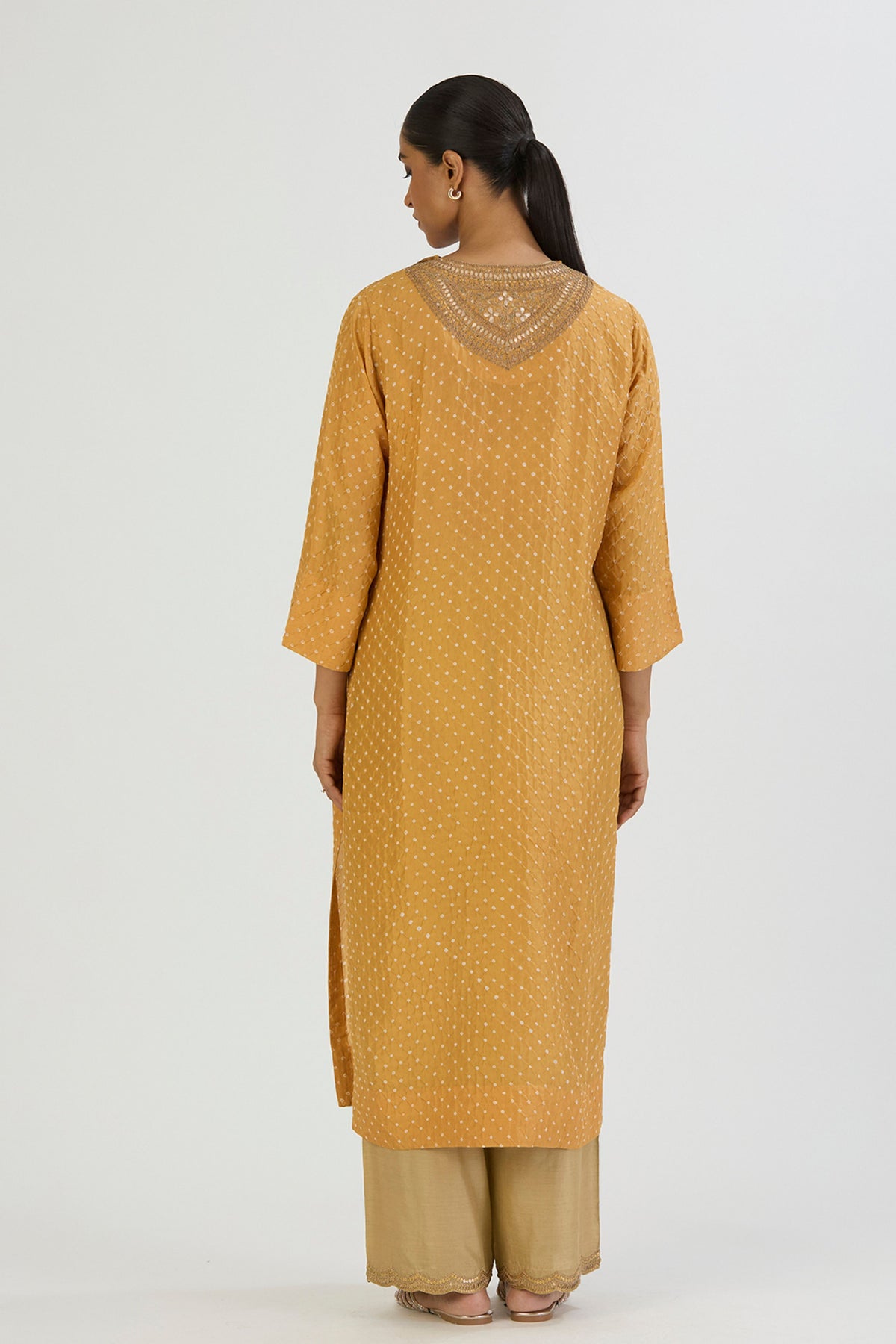 Yellow Zahra Kurta and Pant