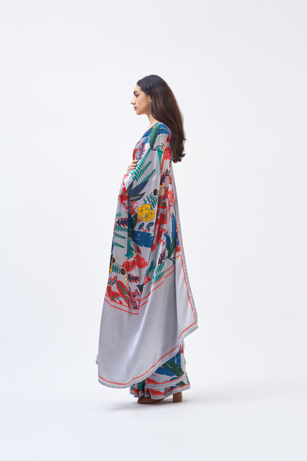 Wild Kaya&#39;s Child Mist Saree