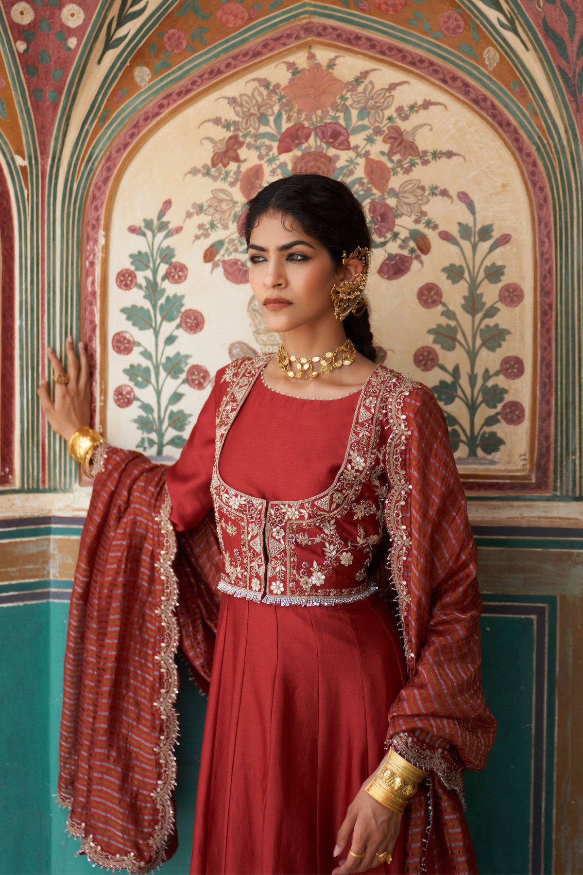 Jodha Jacket Anarkali