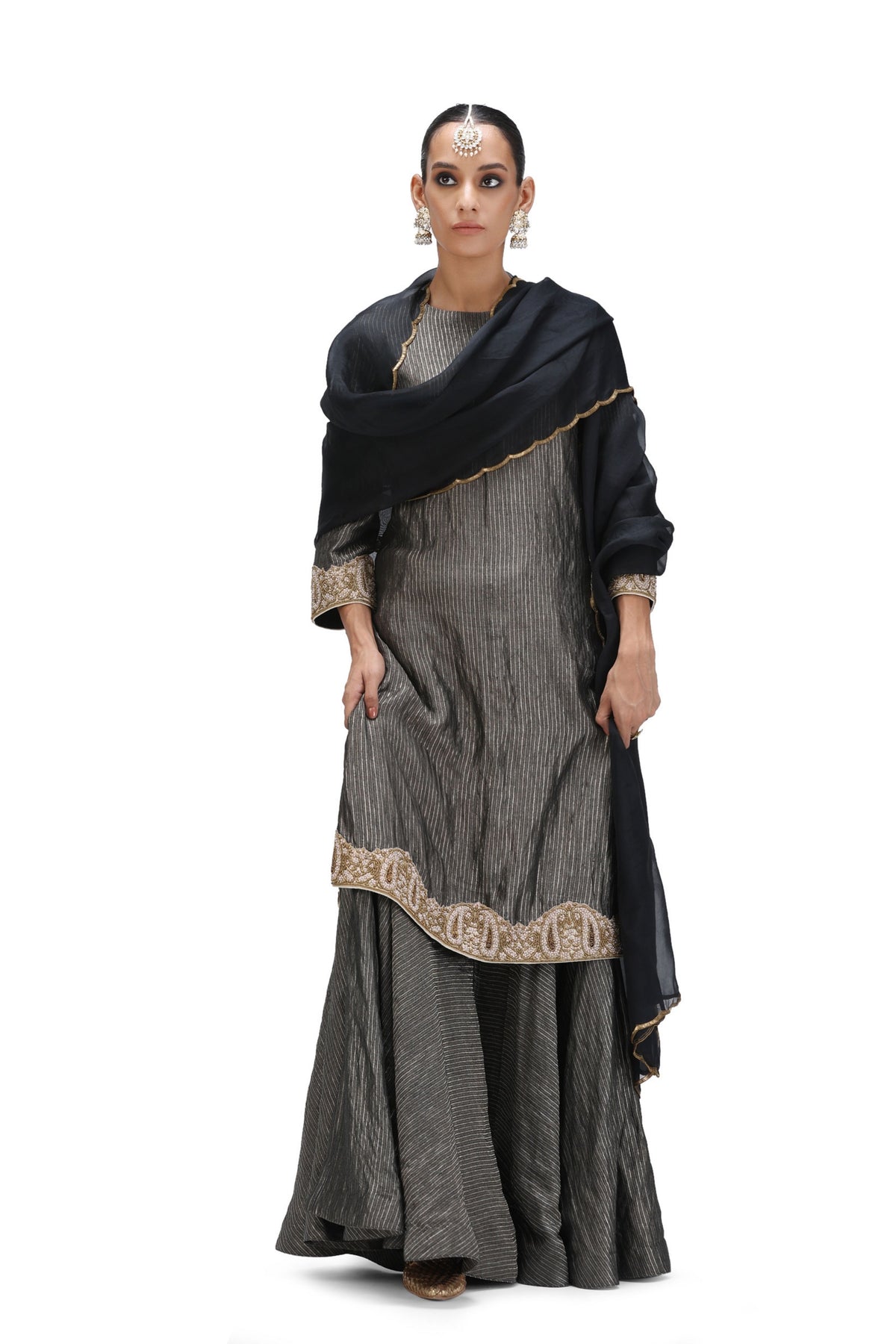 Hradha Kurta With Garara