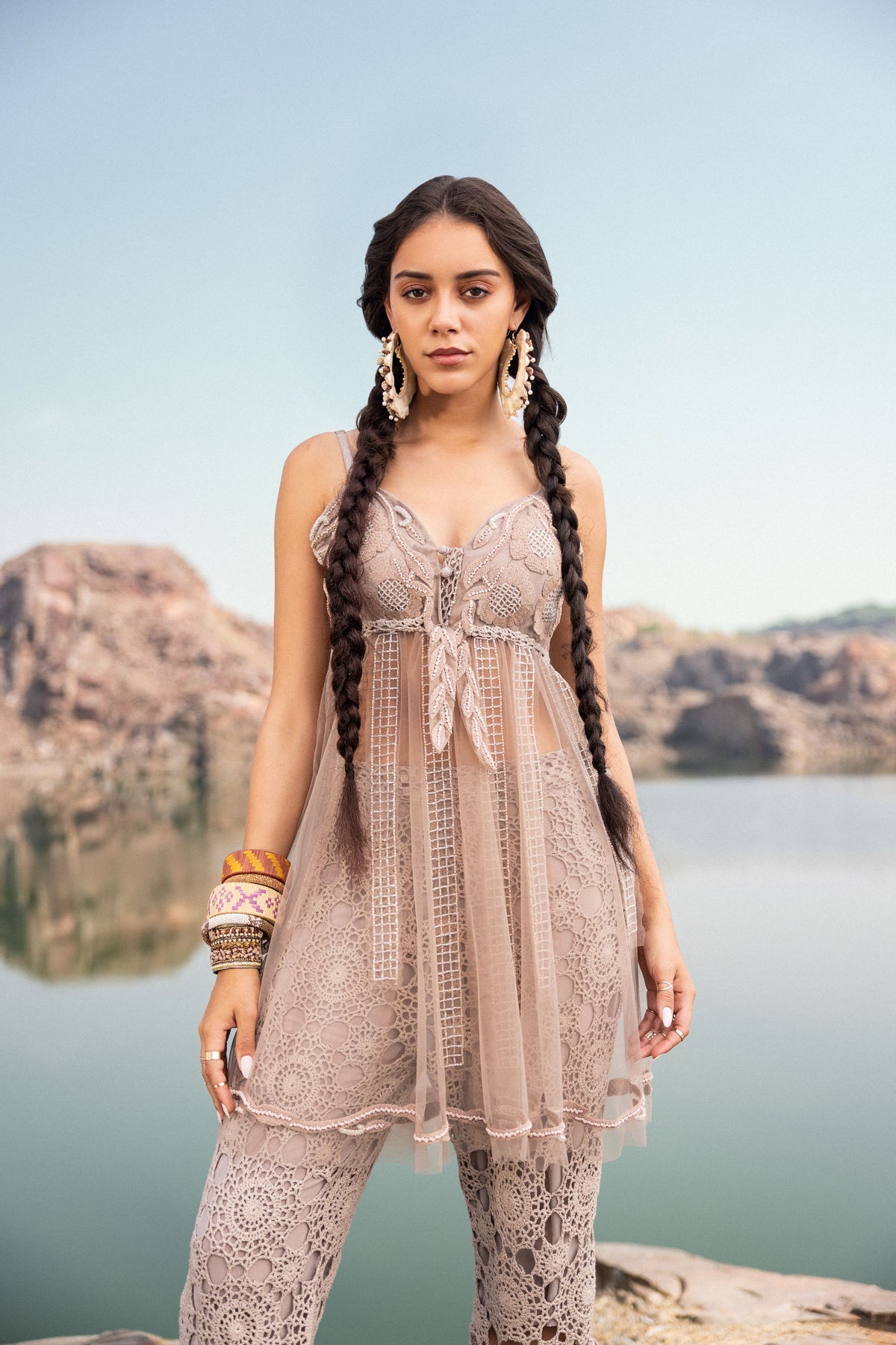 Dreamer Tunic
and Crochet Pants