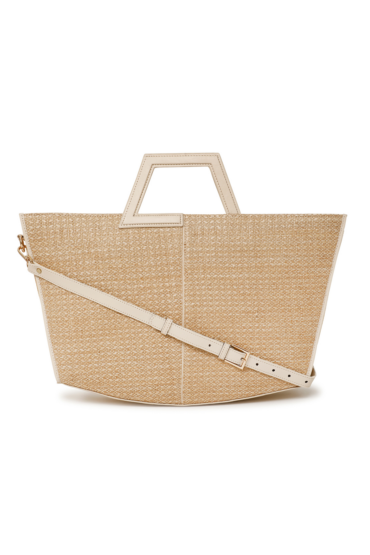 Sol Tote Raffia Ivory Bag