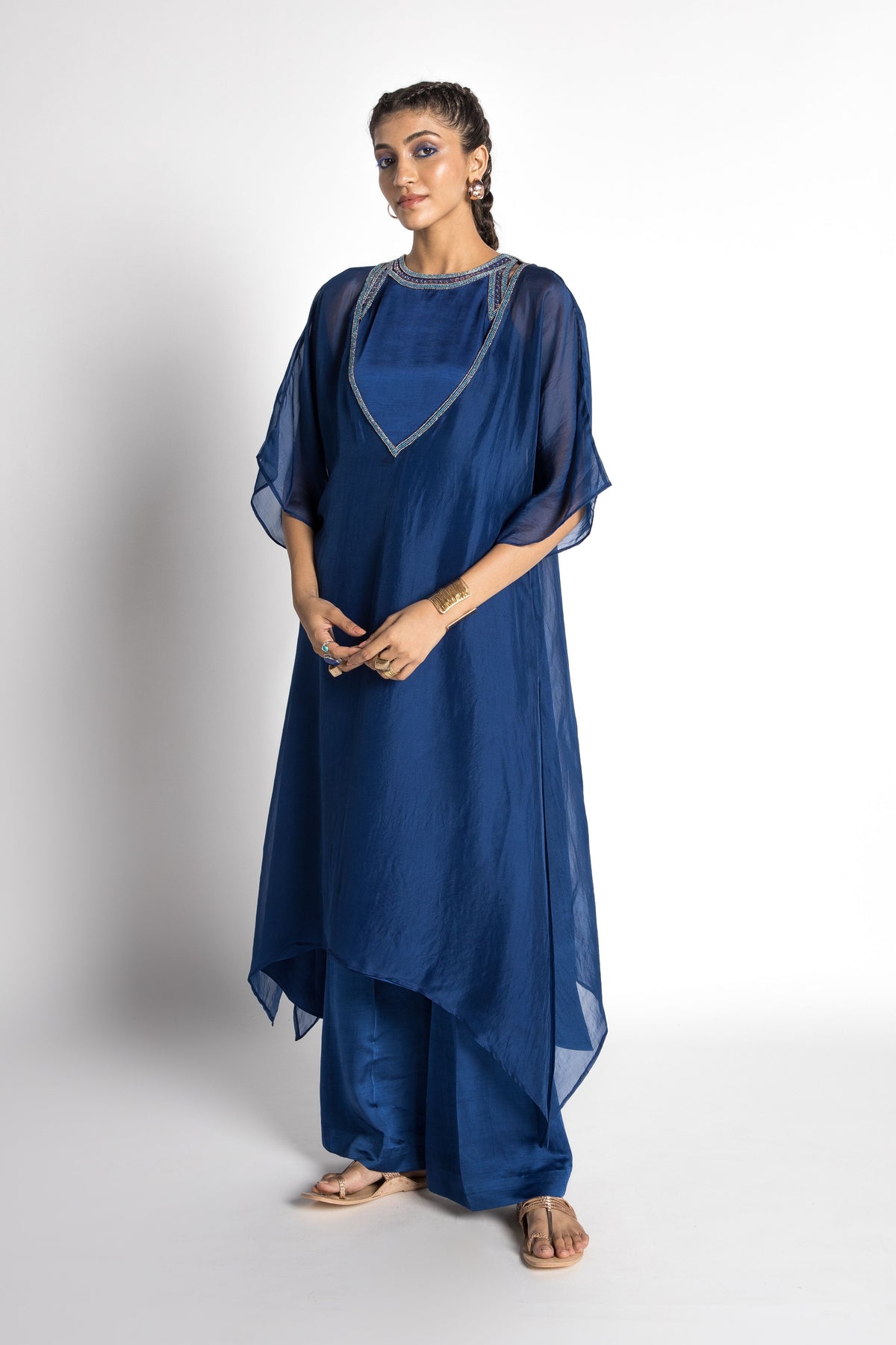 Sapphire Layered Kurta Set