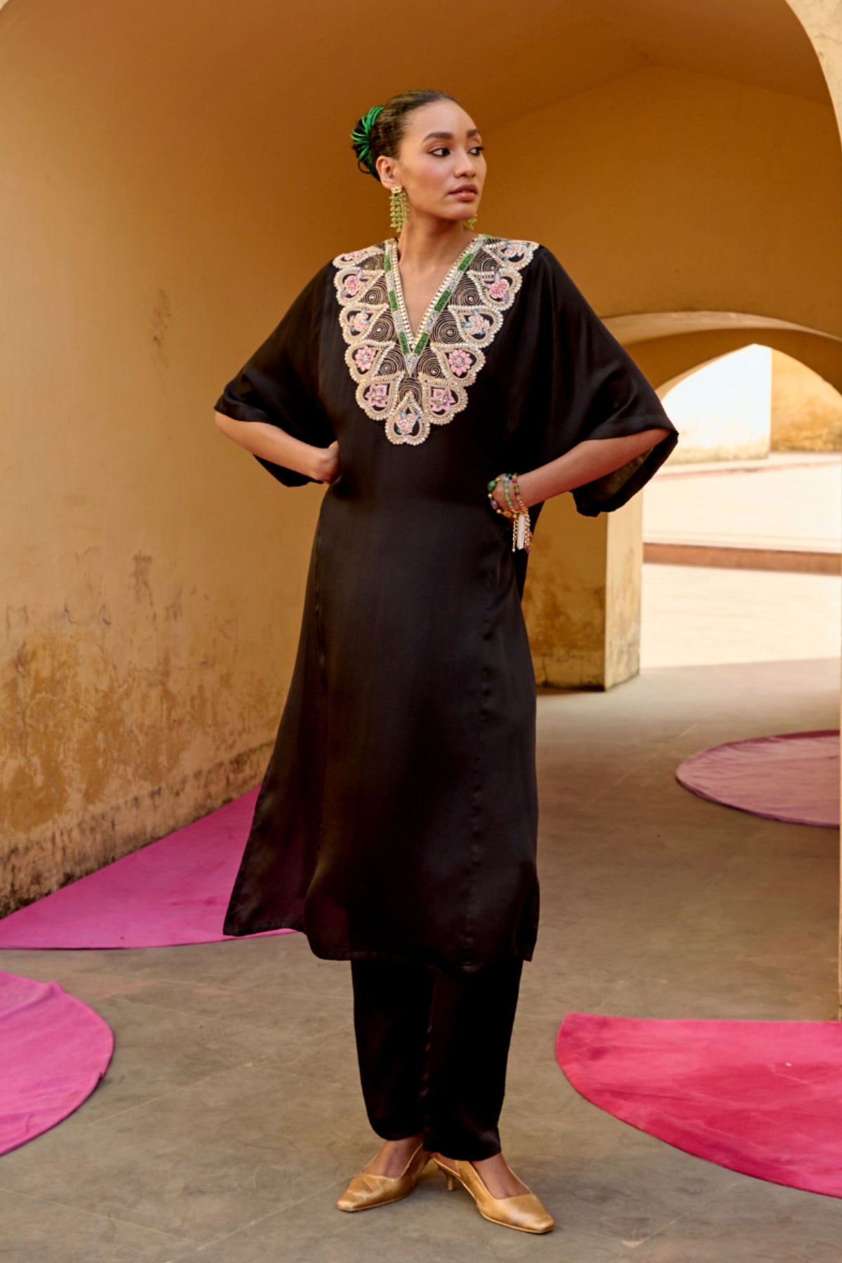 Chintz Chameli Kaftan Set