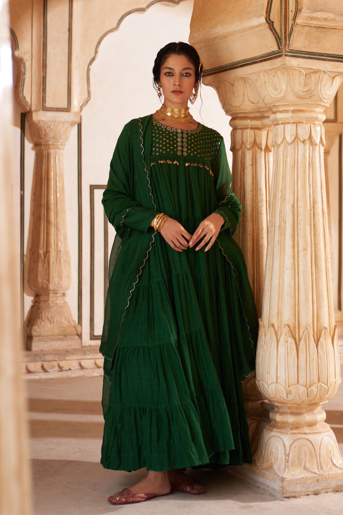 Jodha Layered Anarkali