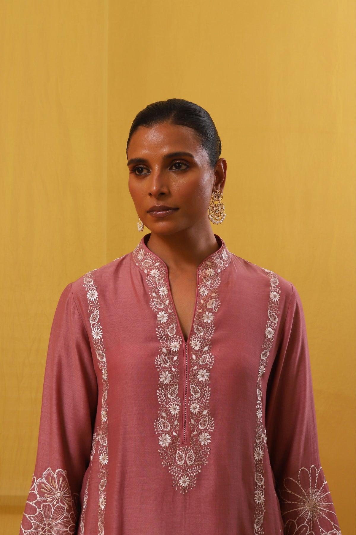 Pink Fasha Long Kurta Set