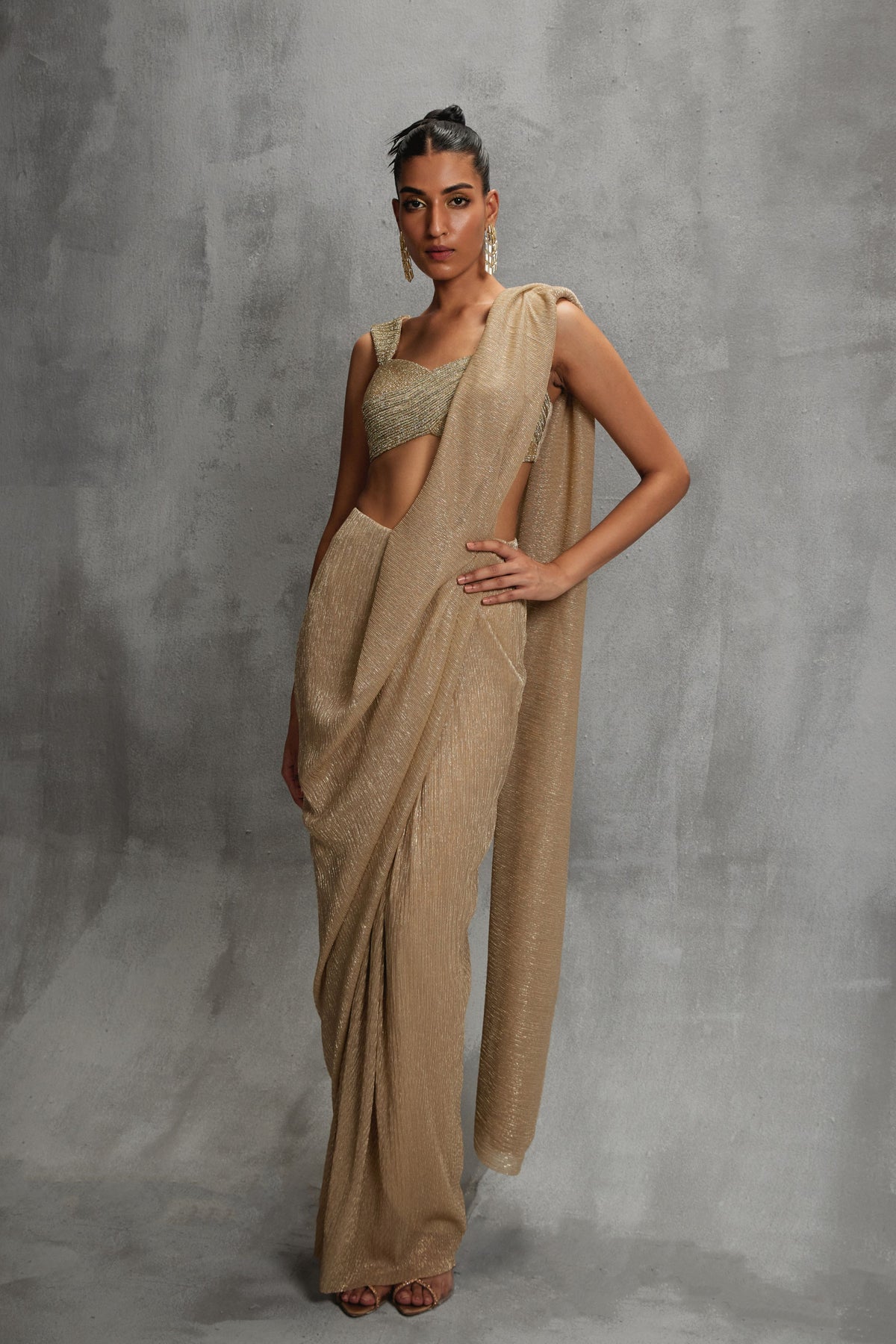 Gleam Draped Saree