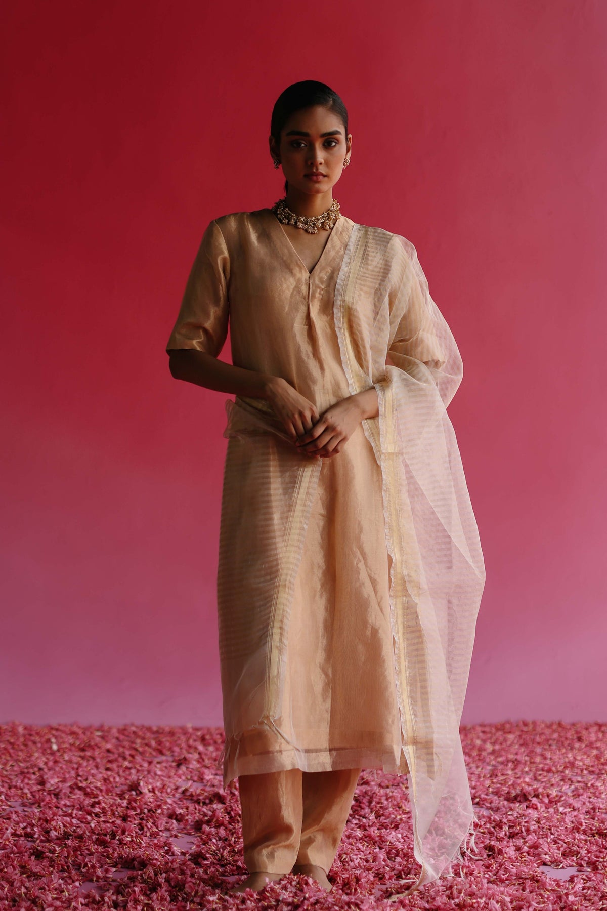 Sudha Gold Kurta