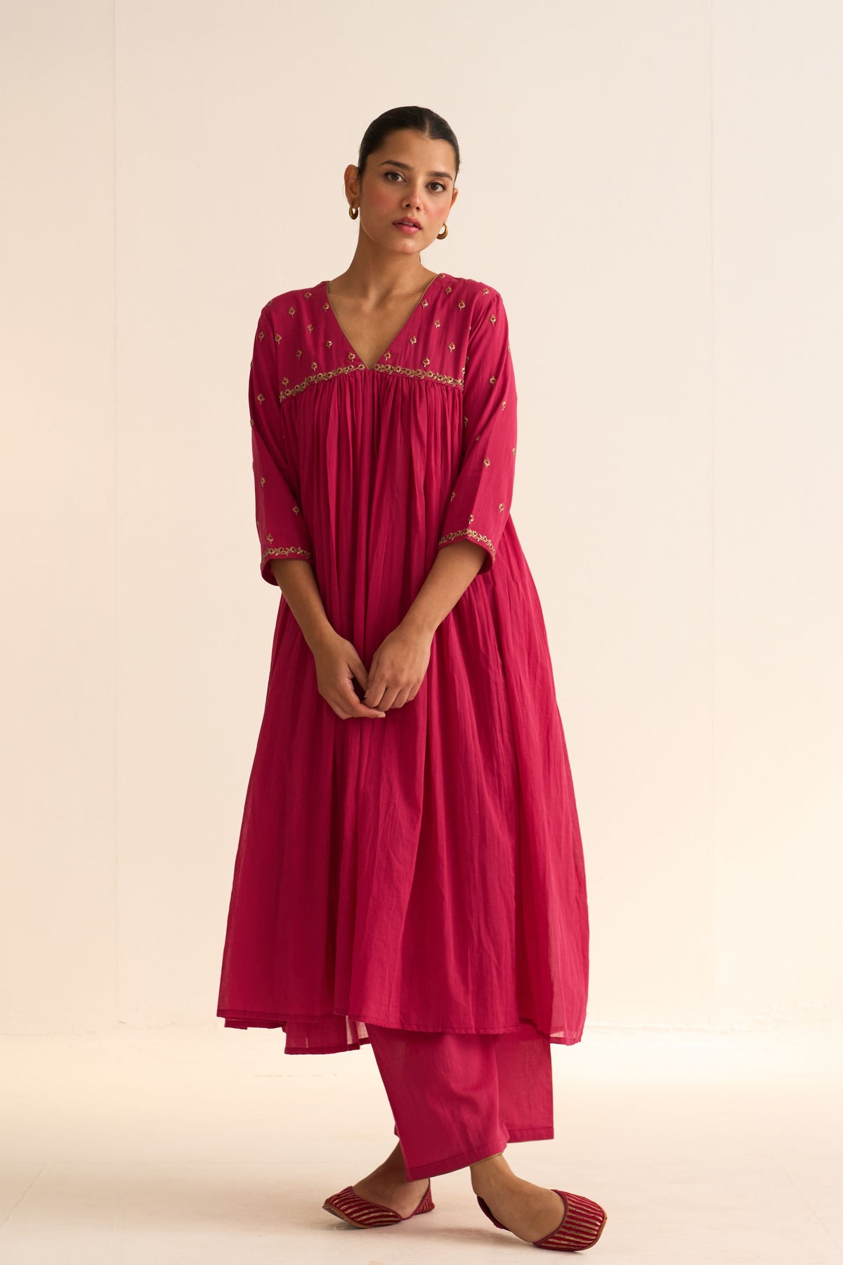 Jaina Rani Pink Kurta