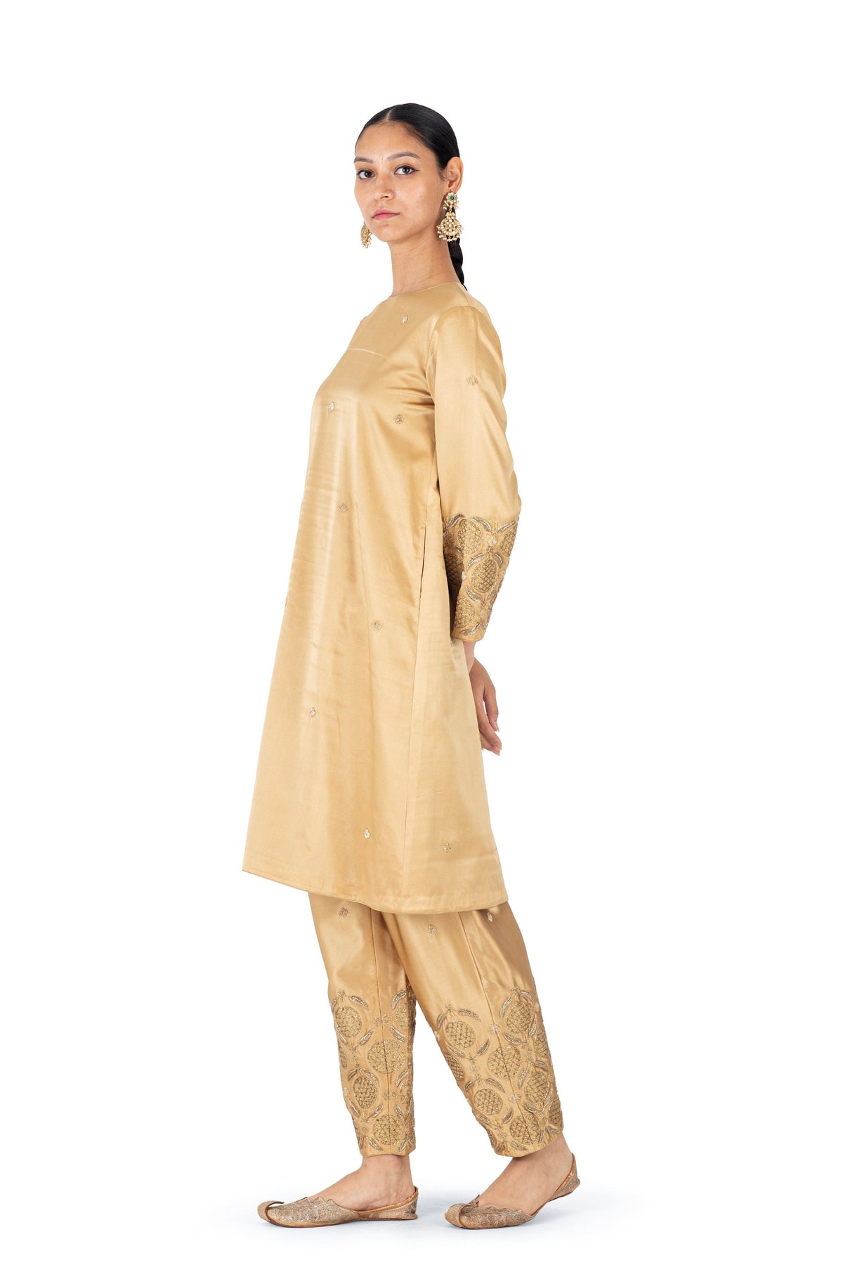 Honey Toned Moira Kurta and Pant